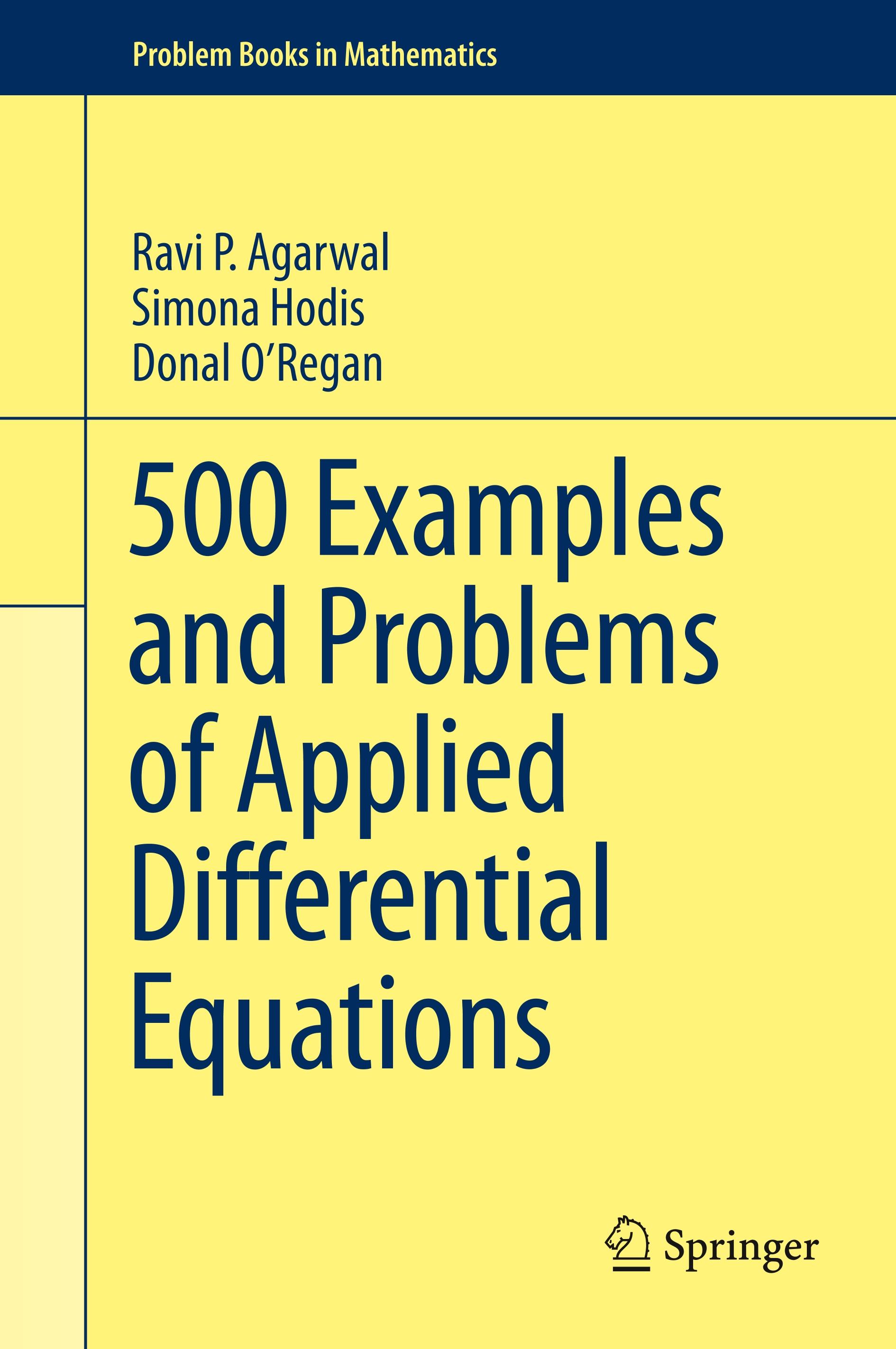 500 Examples and Problems of Applied Differential Equations