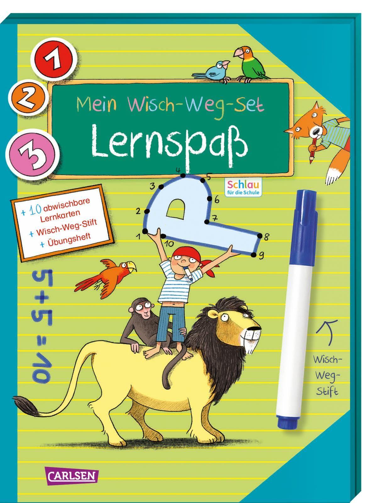 Schlau für die Schule: Mein Wisch-Weg-Set: Lernspaß