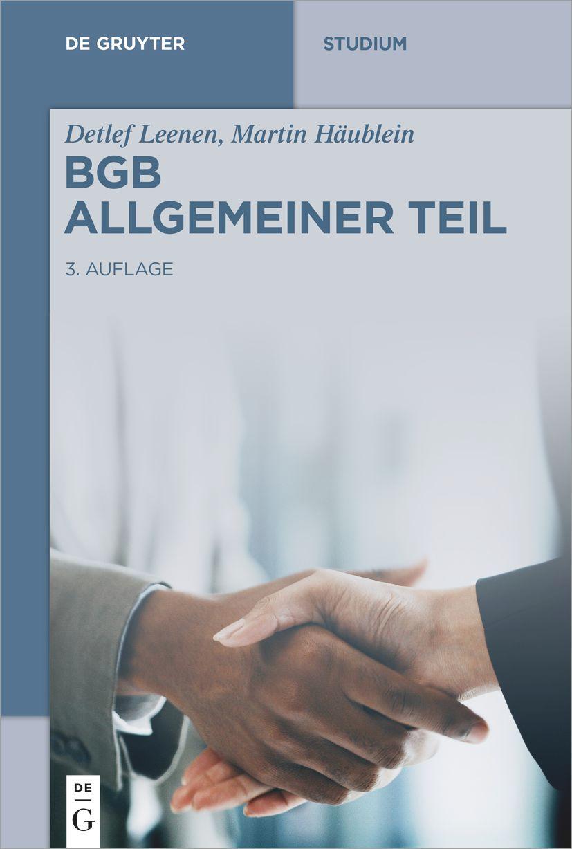 BGB Allgemeiner Teil: Rechtsgeschäftslehre