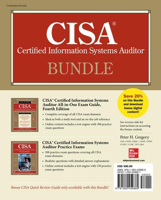 Cisa Certified Information Systems Auditor Bundle