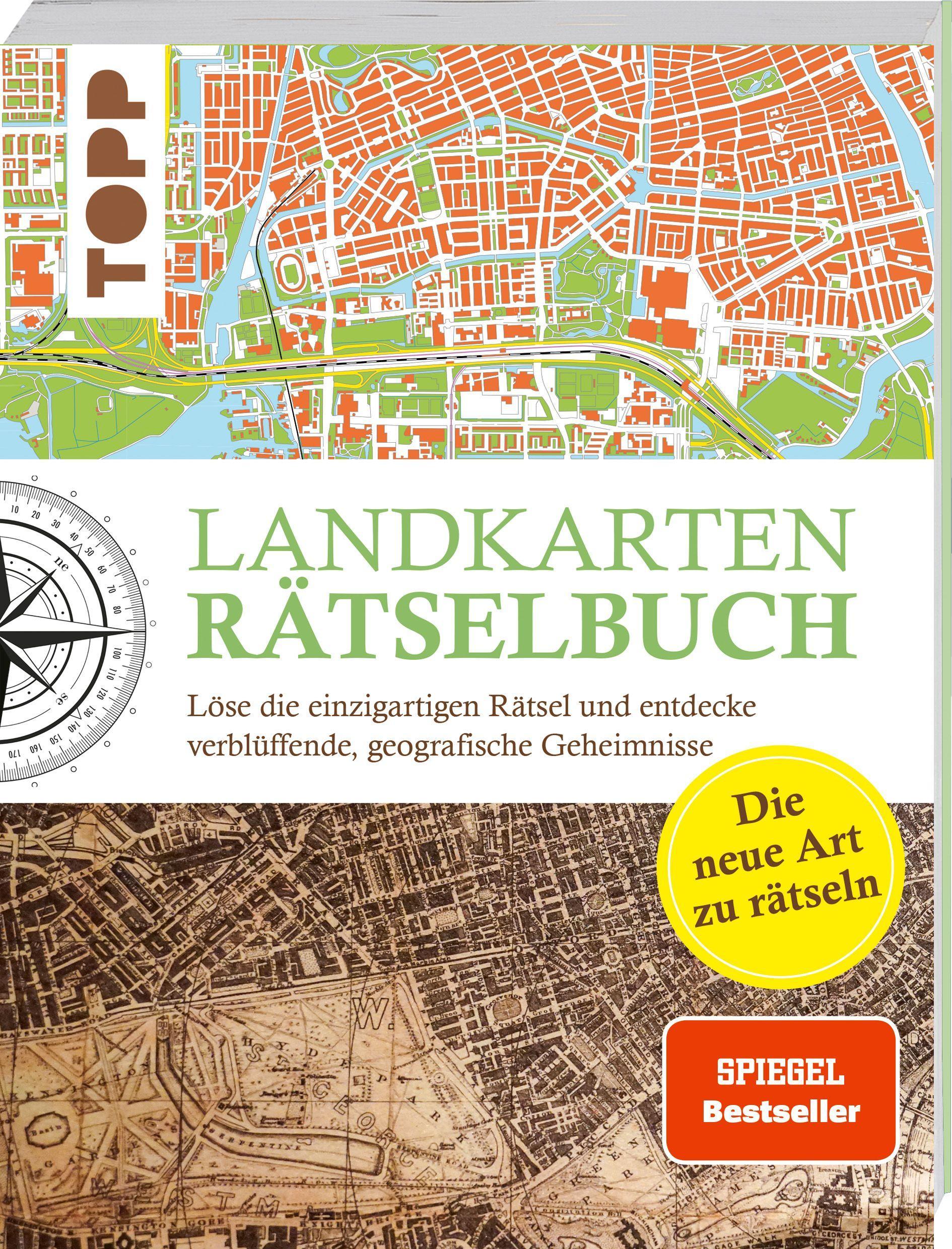 Landkarten Rätselbuch