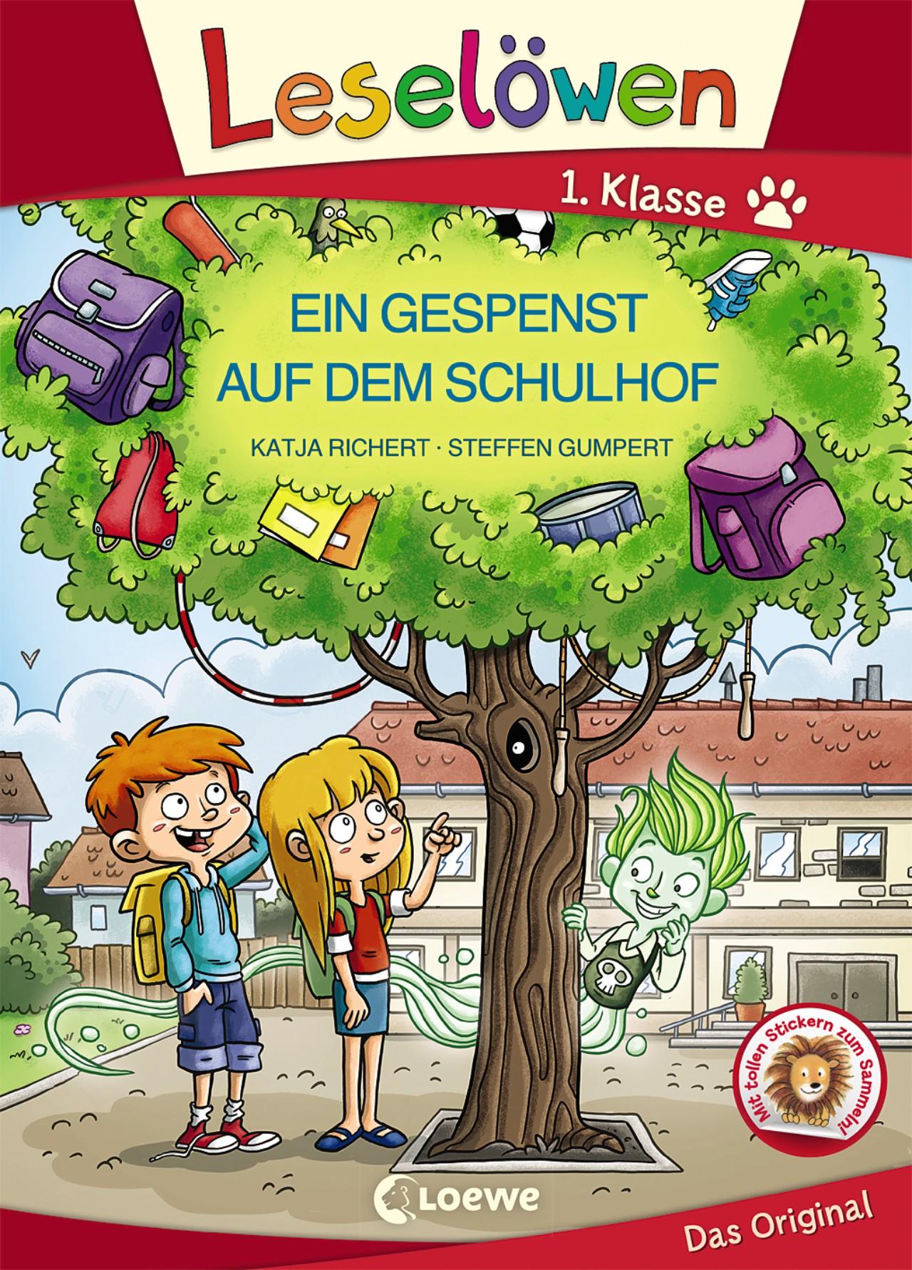 Leselöwen 1. Klasse - Ein Gespenst auf dem Schulhof