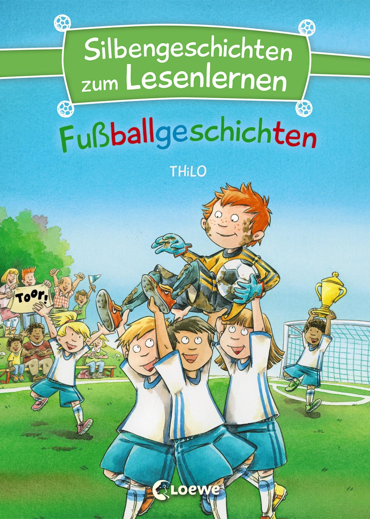 Silbengeschichten zum Lesenlernen - Fußballgeschichten