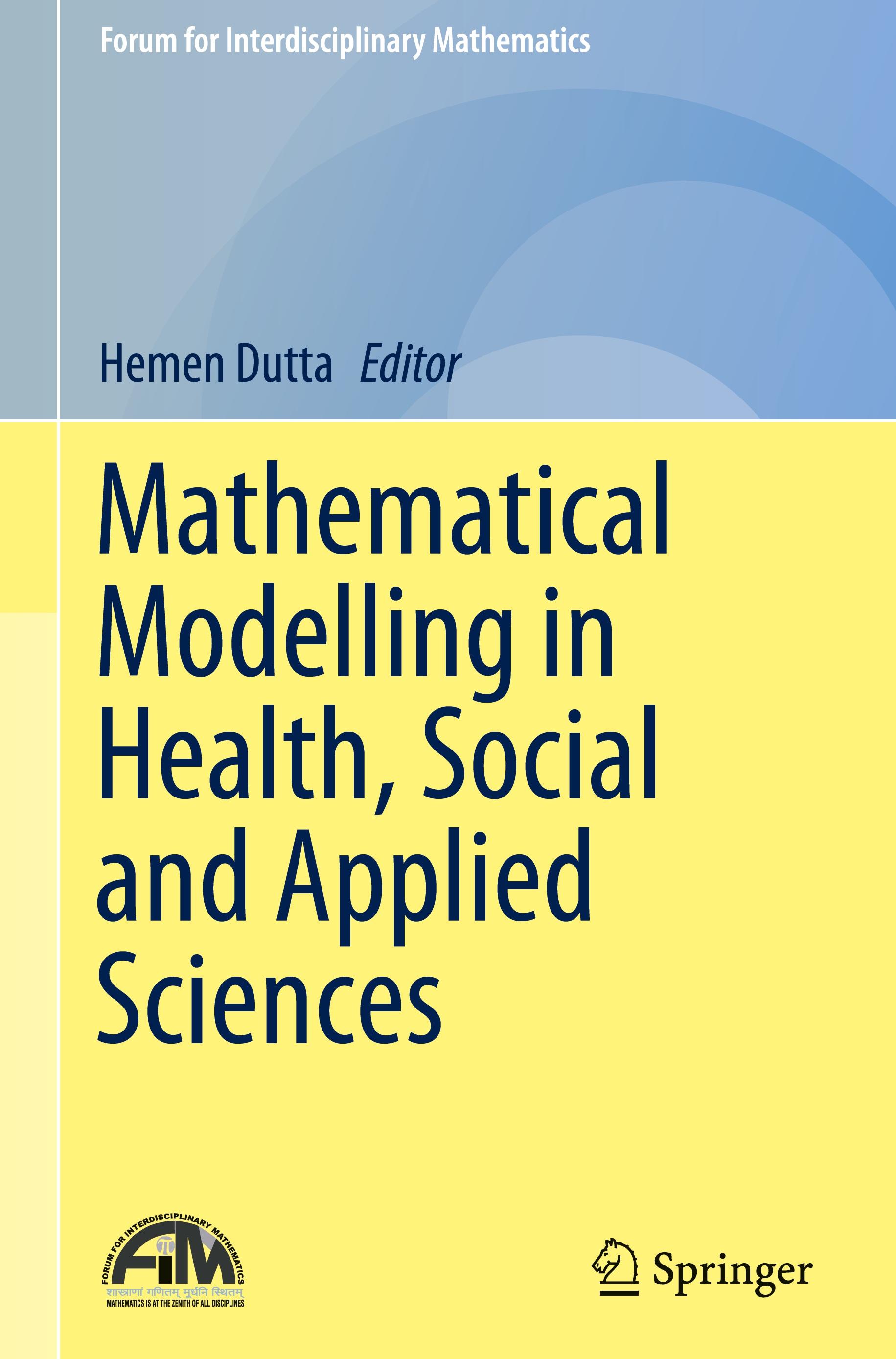 Mathematical Modelling in Health, Social and Applied Sciences