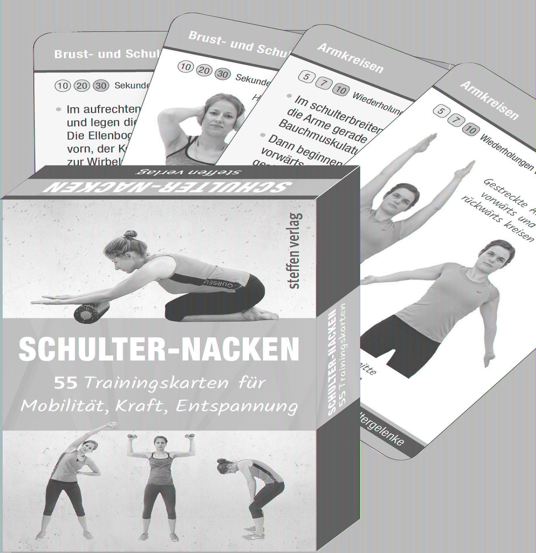 Trainingskarten: Schulter-Nacken