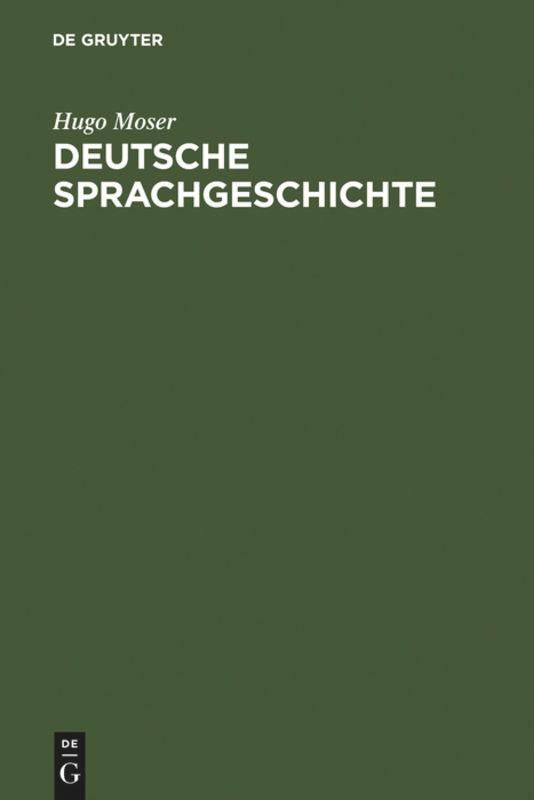 Deutsche Sprachgeschichte