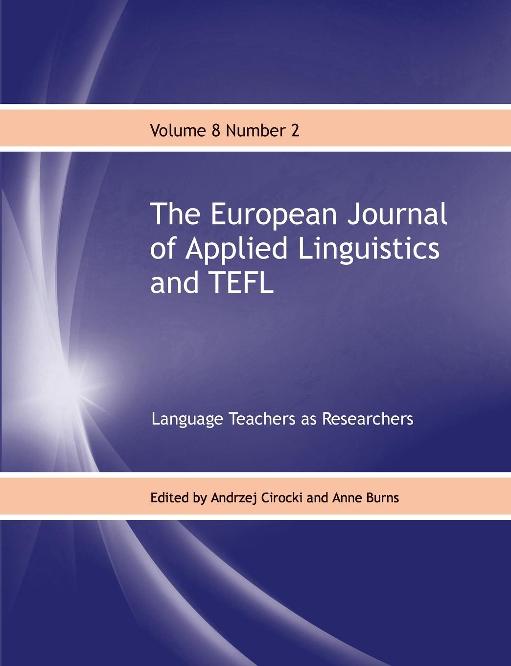 The European Journal of Applied Linguistics and TEFL Volume 8 Number 2