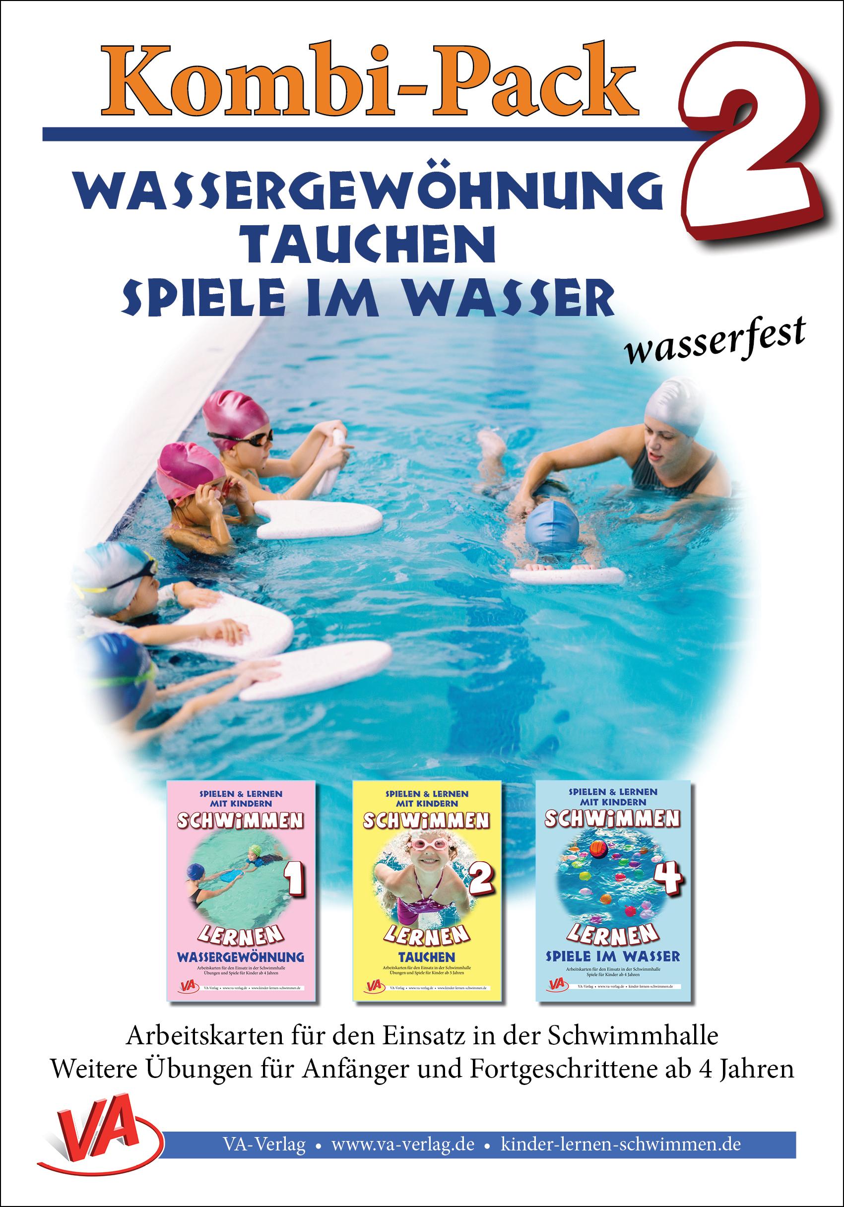 Wassergewöhnung, Tauchen & Spiele, wasserfest