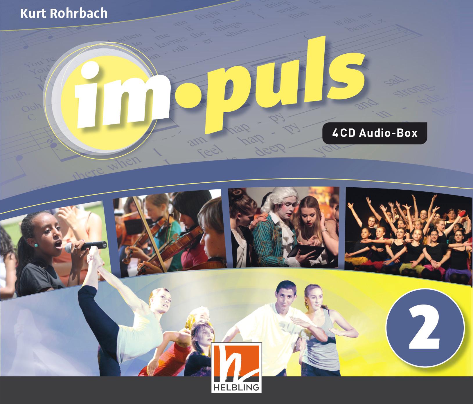 im.puls 2 - 4 Audio-CDs. Ausgabe Deutschland und Schweiz