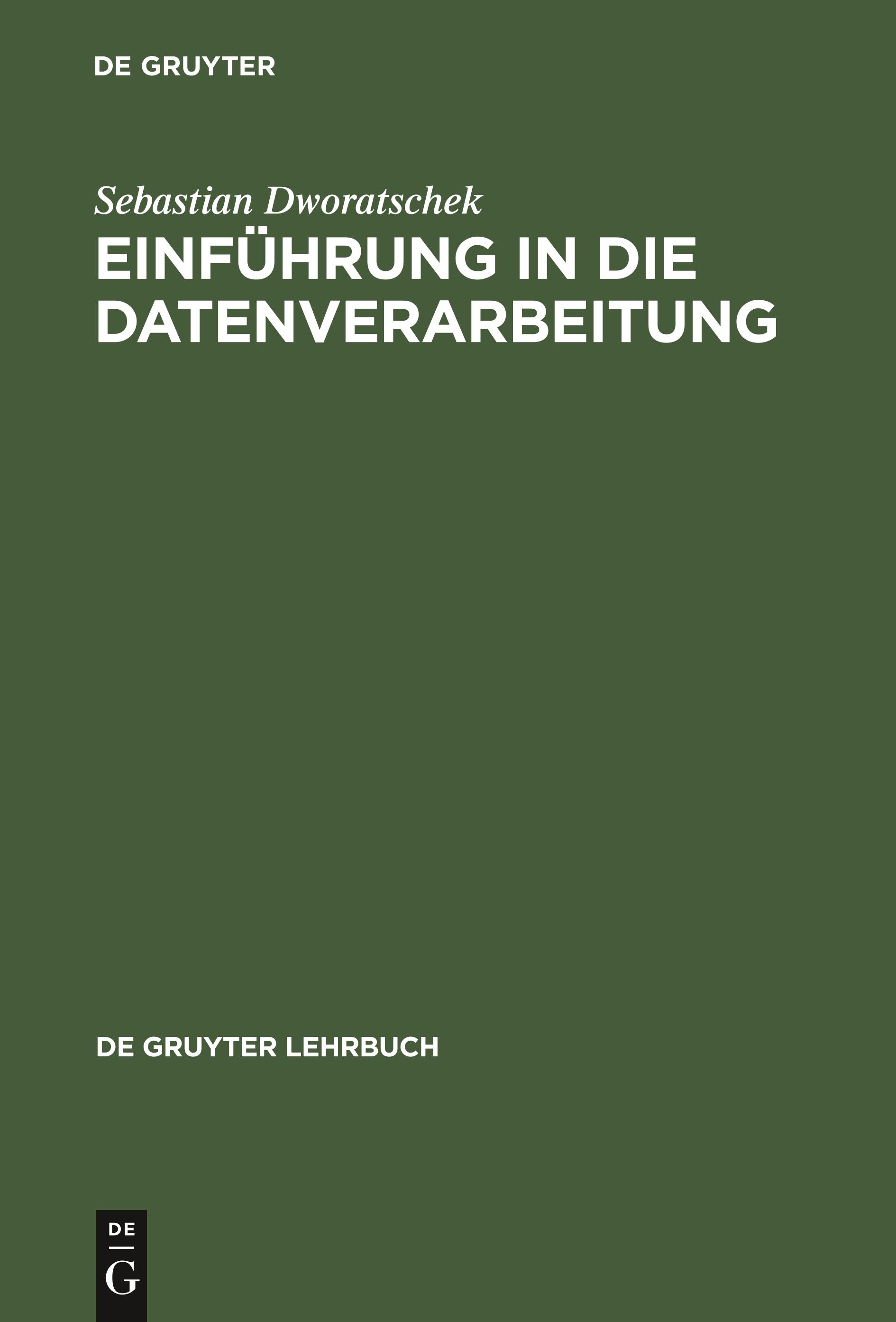 Einführung in die Datenverarbeitung