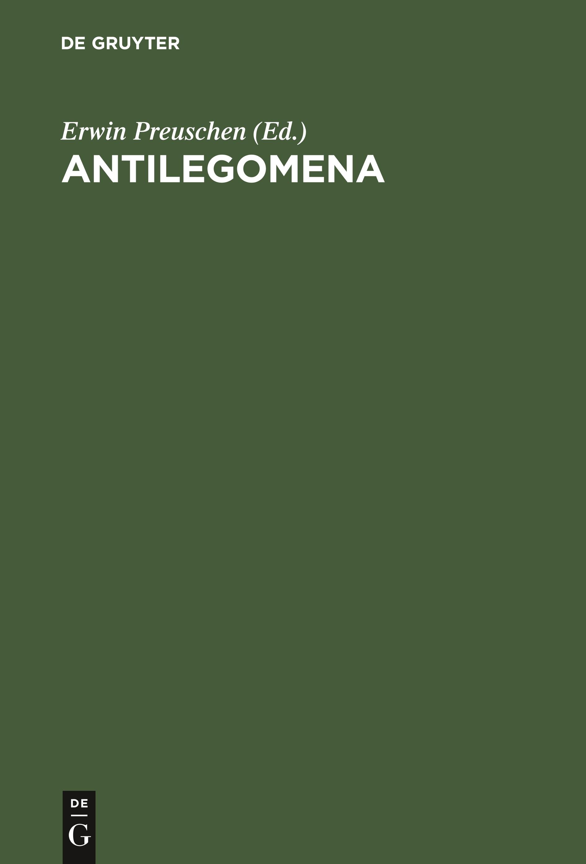 Antilegomena