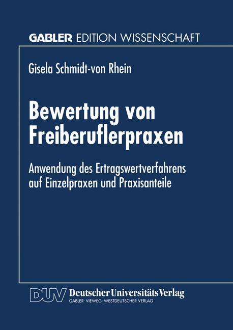 Bewertung von Freiberuflerpraxen