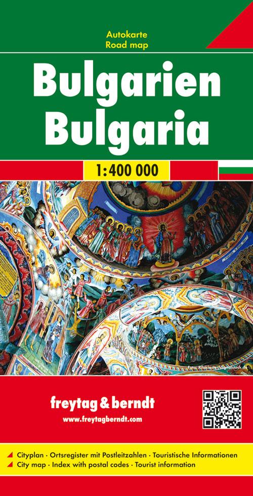 Bulgarien 1 : 400 000. Autokarte