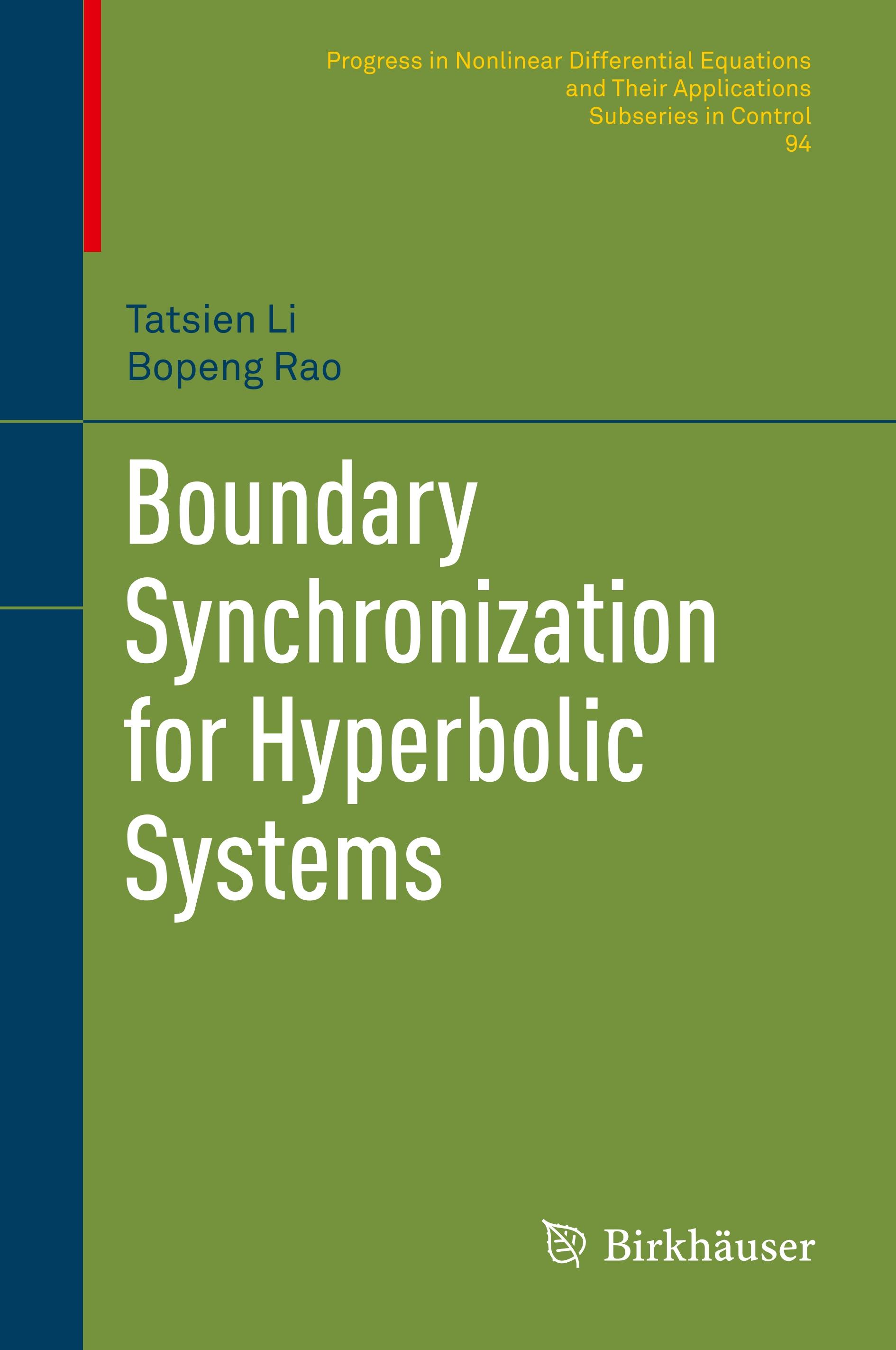 Boundary Synchronization for Hyperbolic Systems