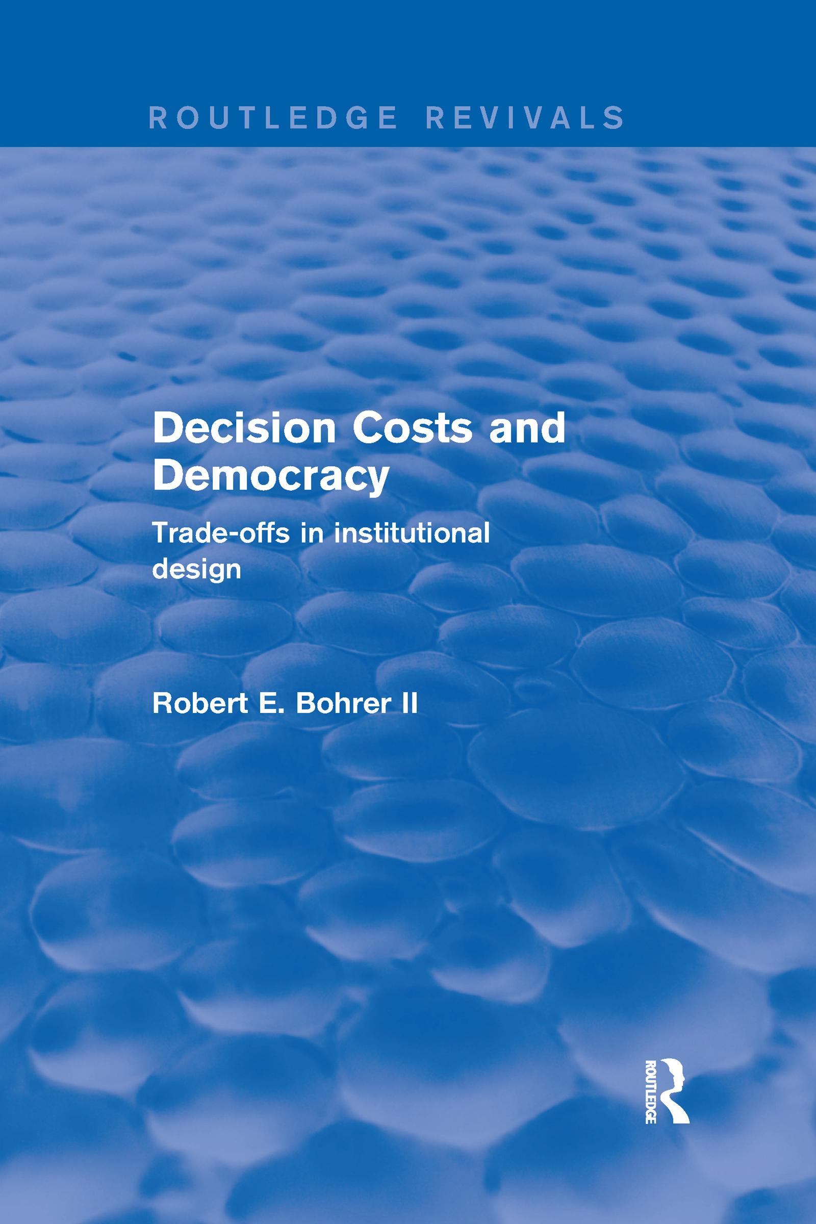 Decision Costs and Democracy