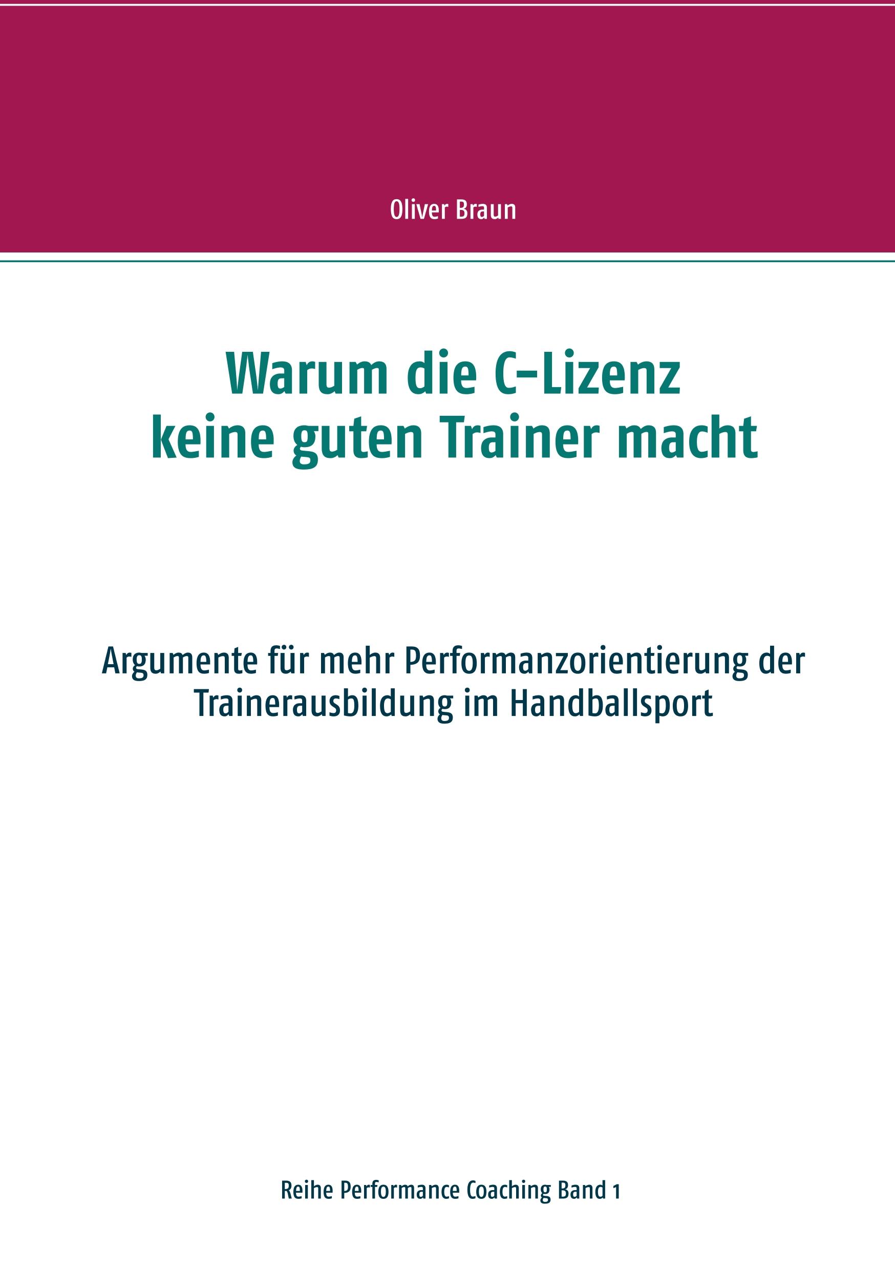 Warum die C-Lizenz keine guten Trainer macht