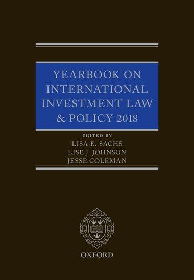 Yearbook on International Investment Law & Policy 2018