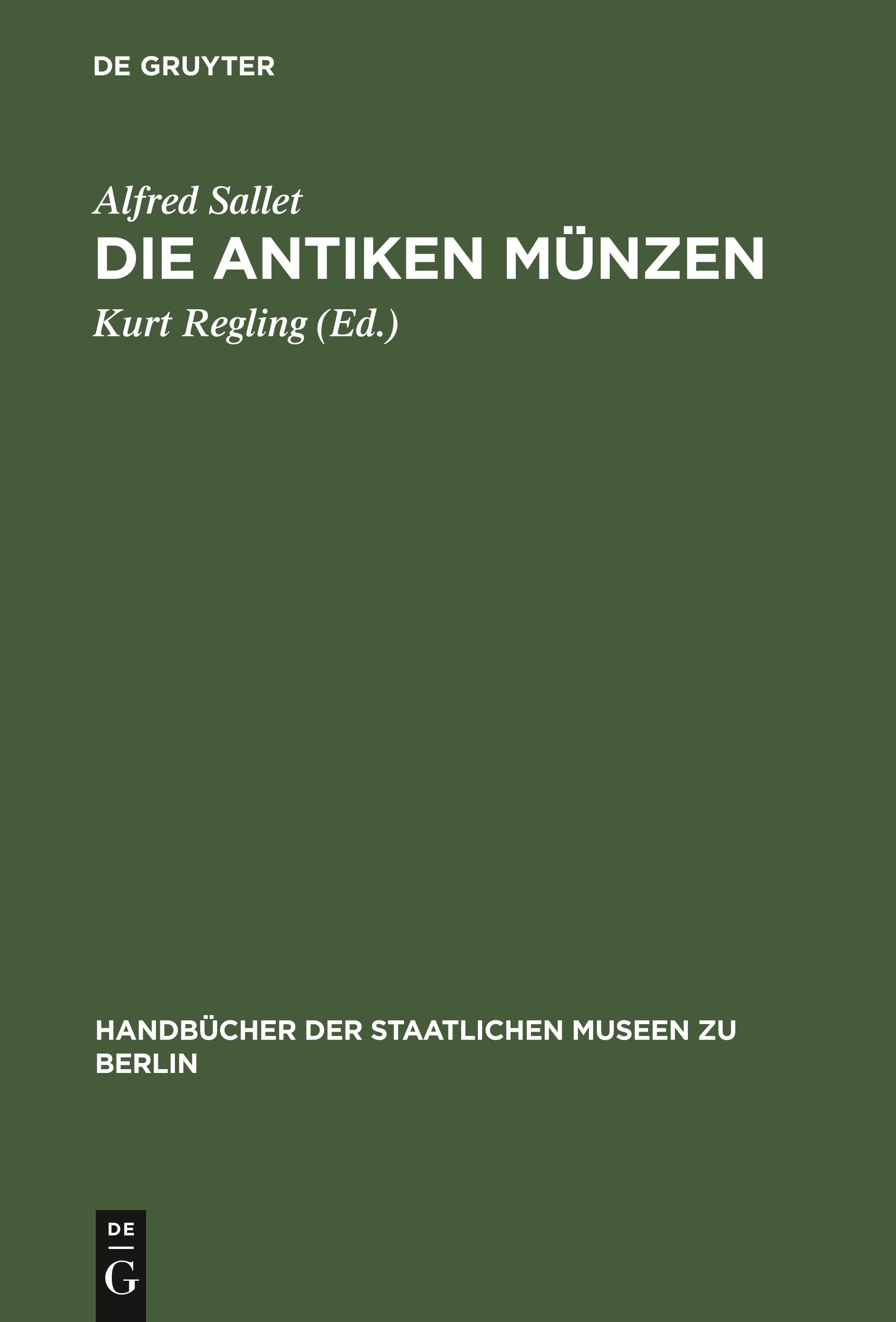 Die antiken Münzen