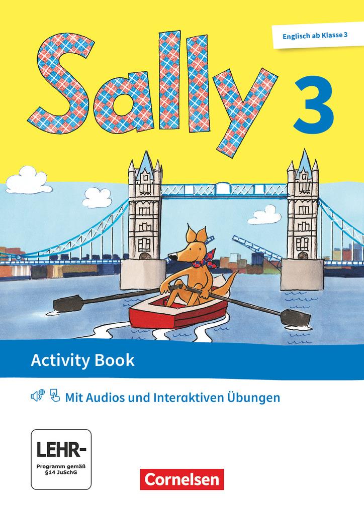 Sally - Englisch ab Klasse 3 - Allgemeine Ausgabe 2020 - 3. Schuljahr. Activity Book mit interaktiven Übungen online