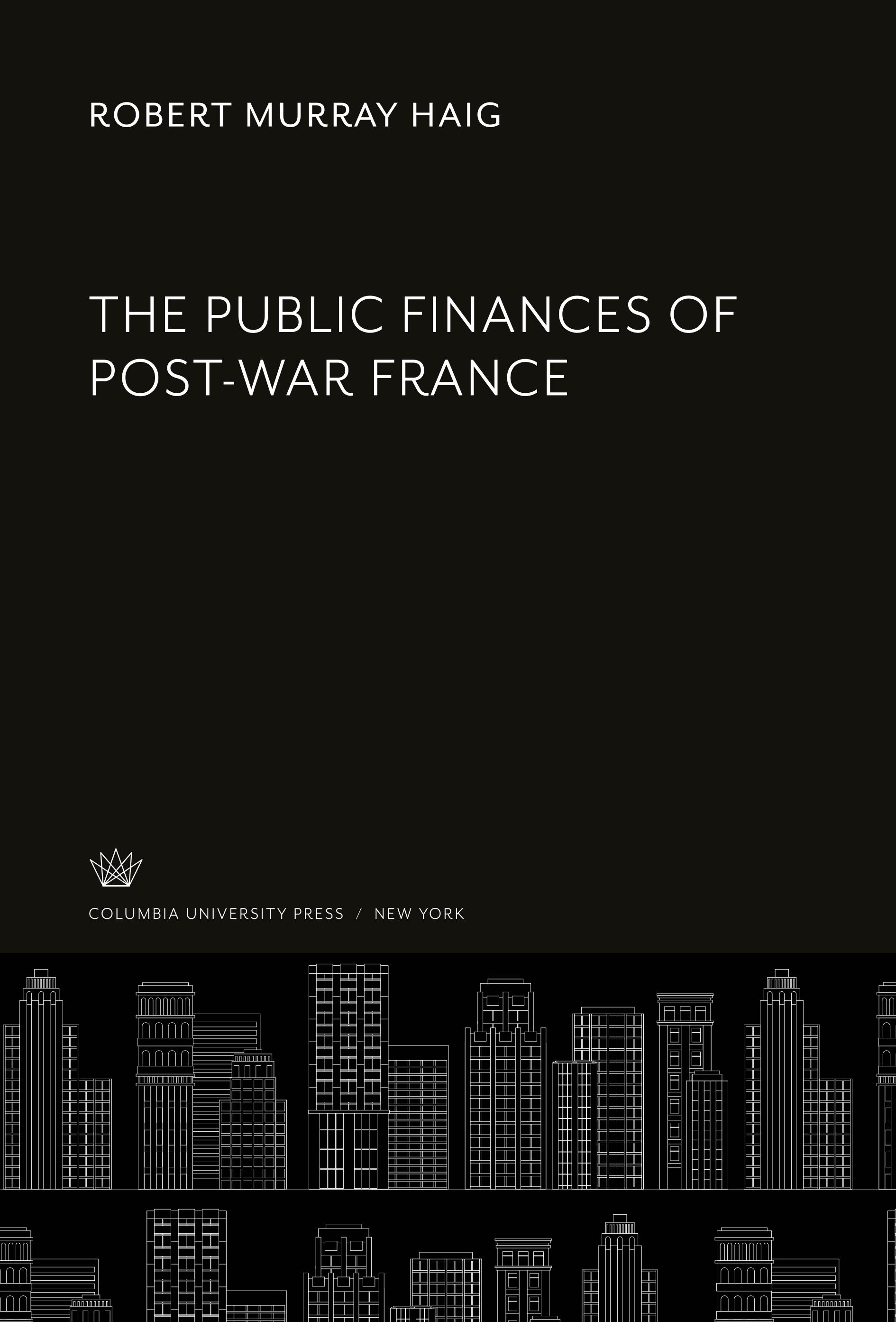 The Public Finances of Post-War France