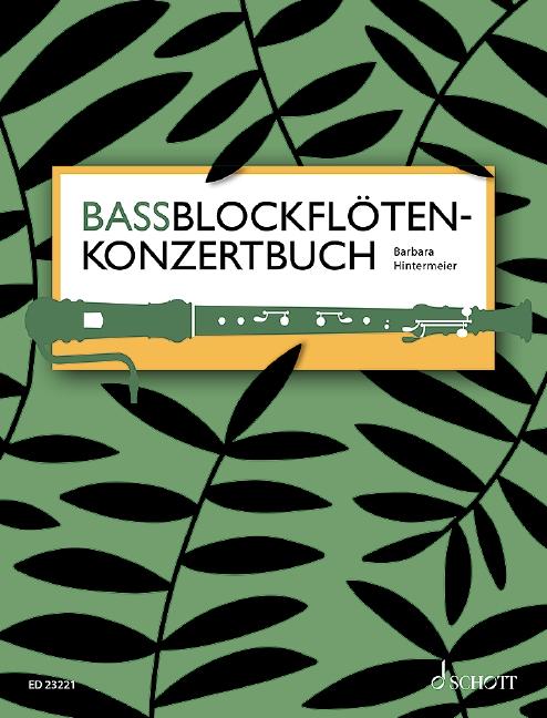 Bassblockflötenkonzertbuch