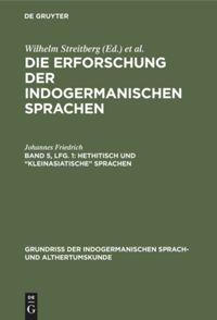 Hethitisch und ¿kleinasiatische¿ Sprachen