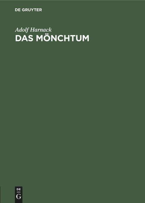 Das Mönchtum