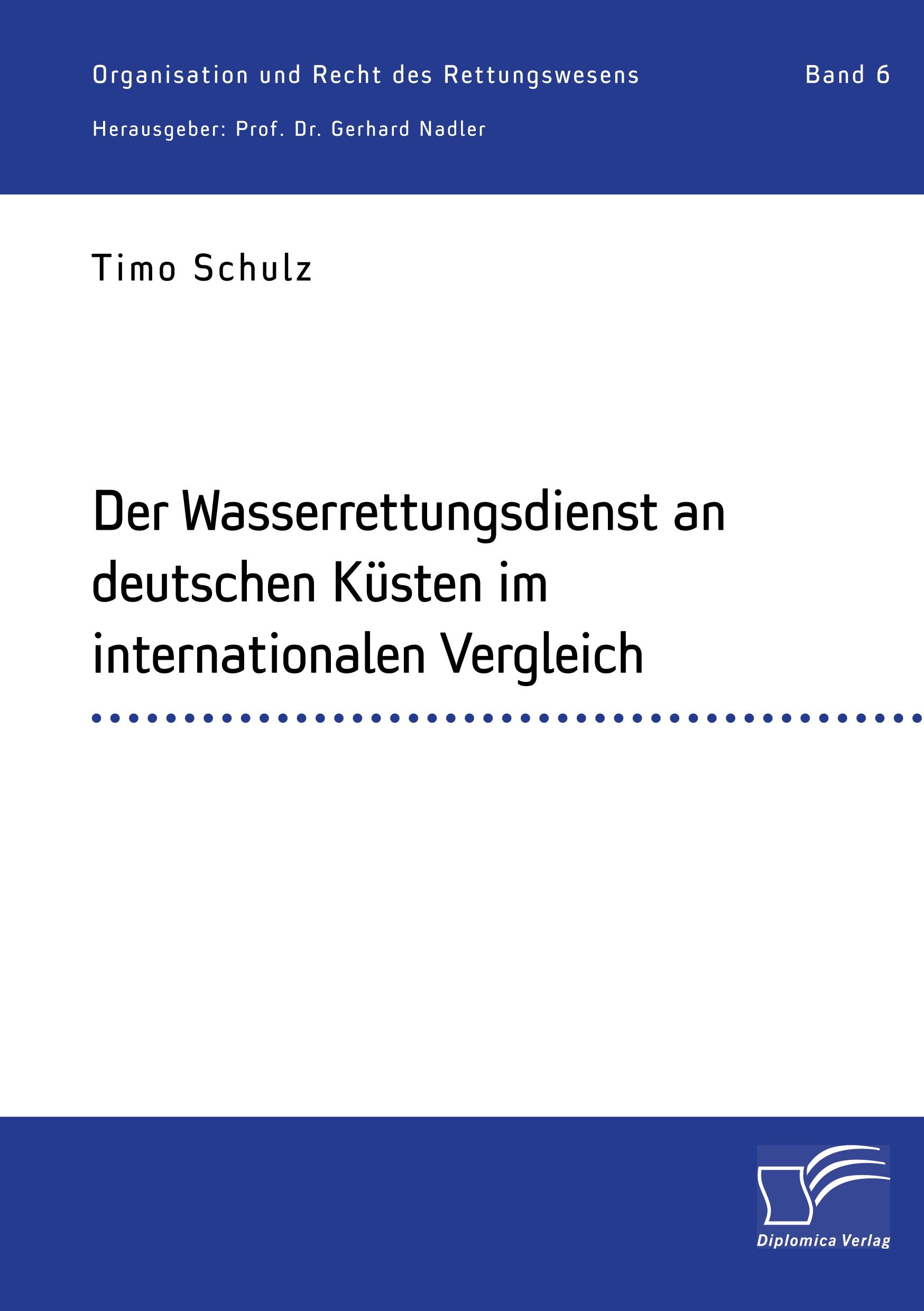 Der Wasserrettungsdienst an deutschen Küsten im internationalen Vergleich