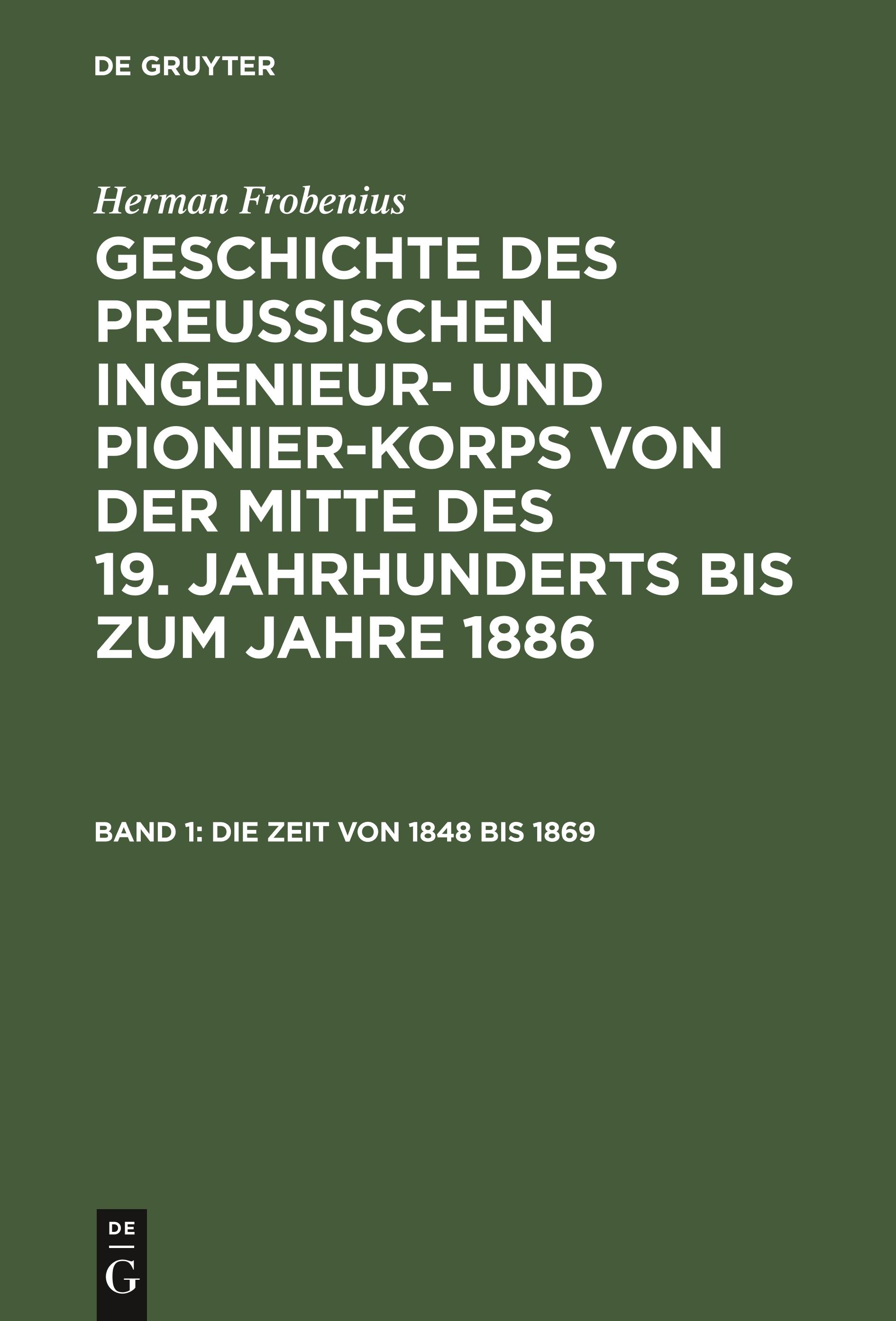 Die Zeit von 1848 bis 1869