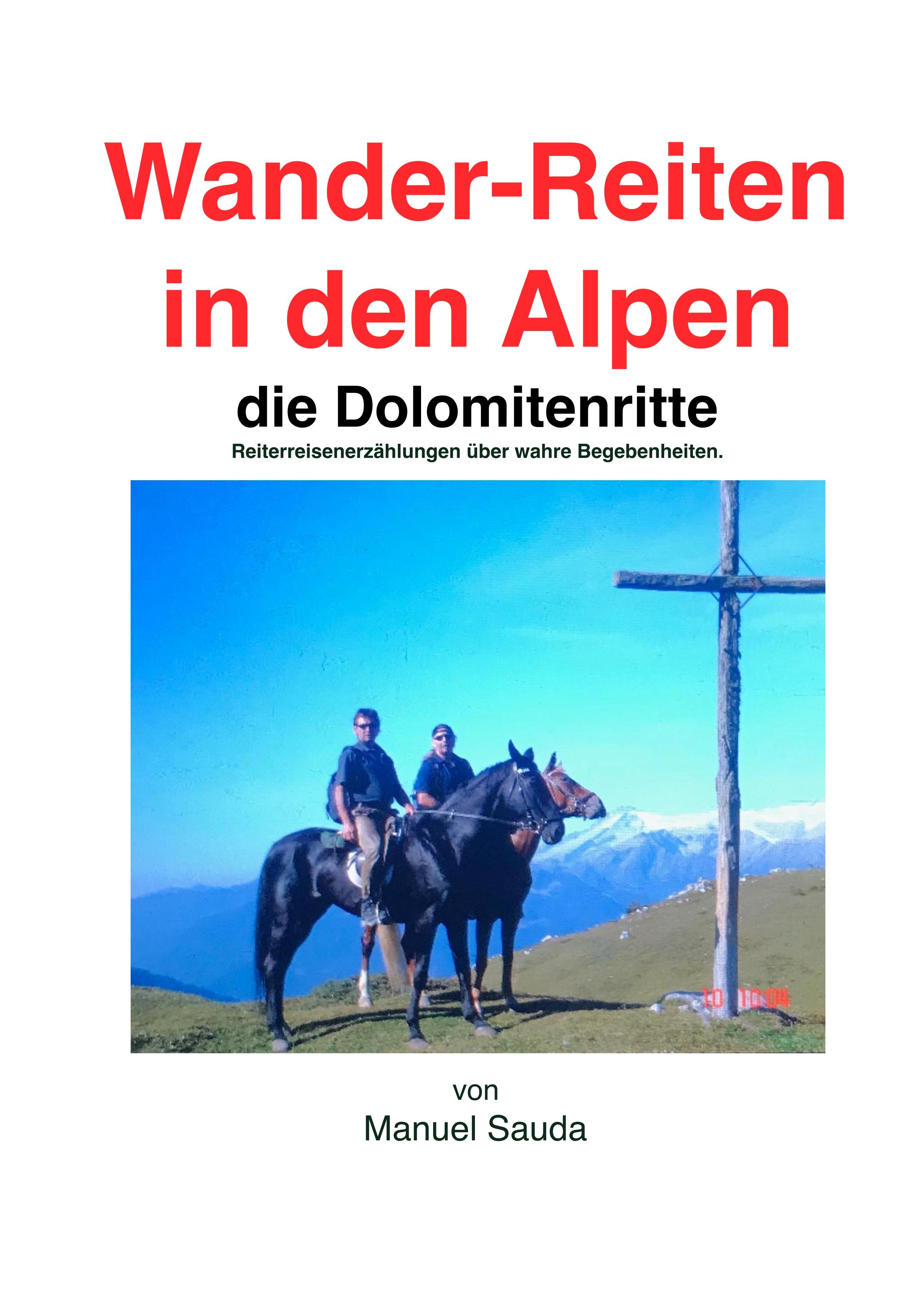 Wanderreiten in den Alpen