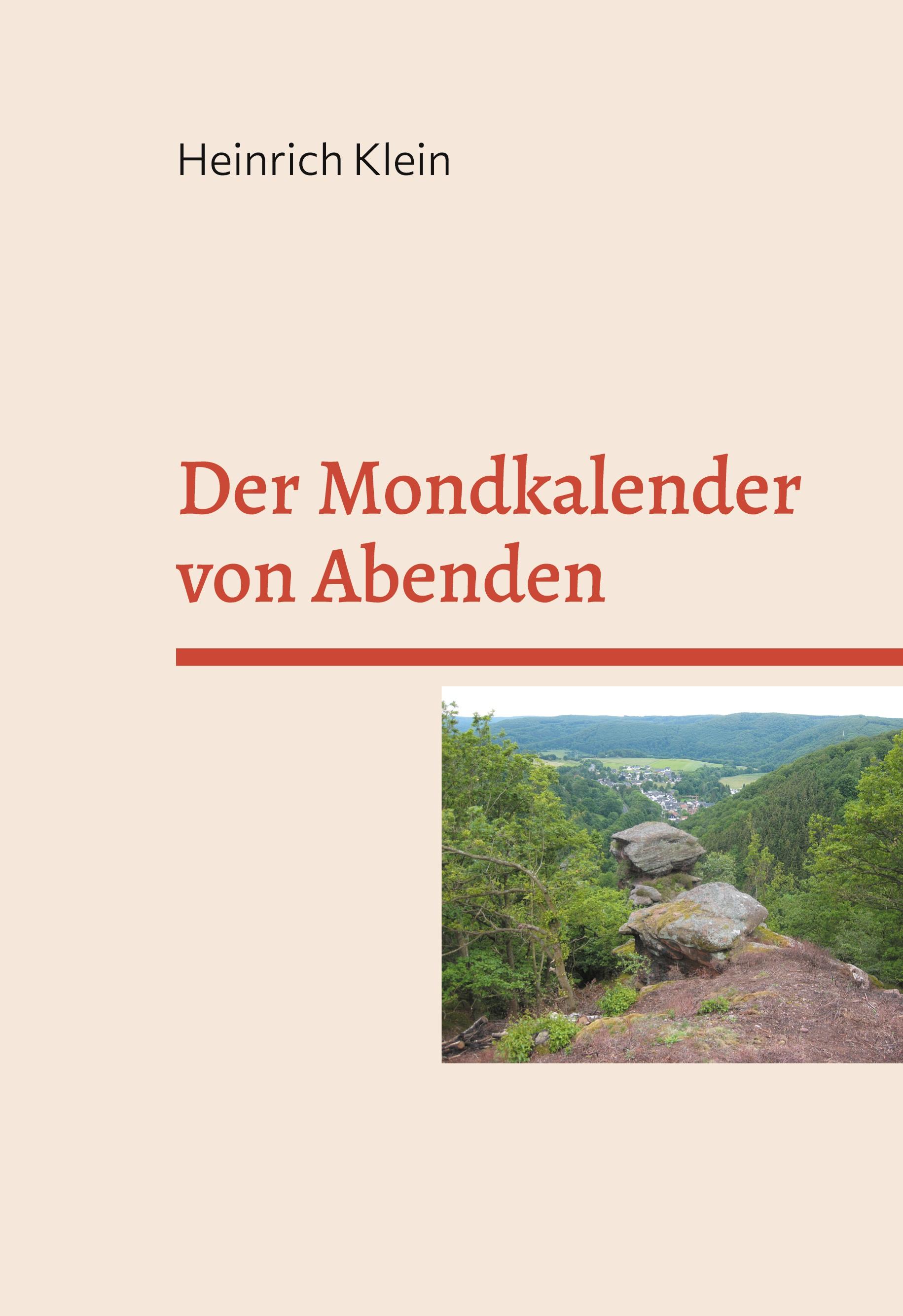 Der Mondkalender von Abenden