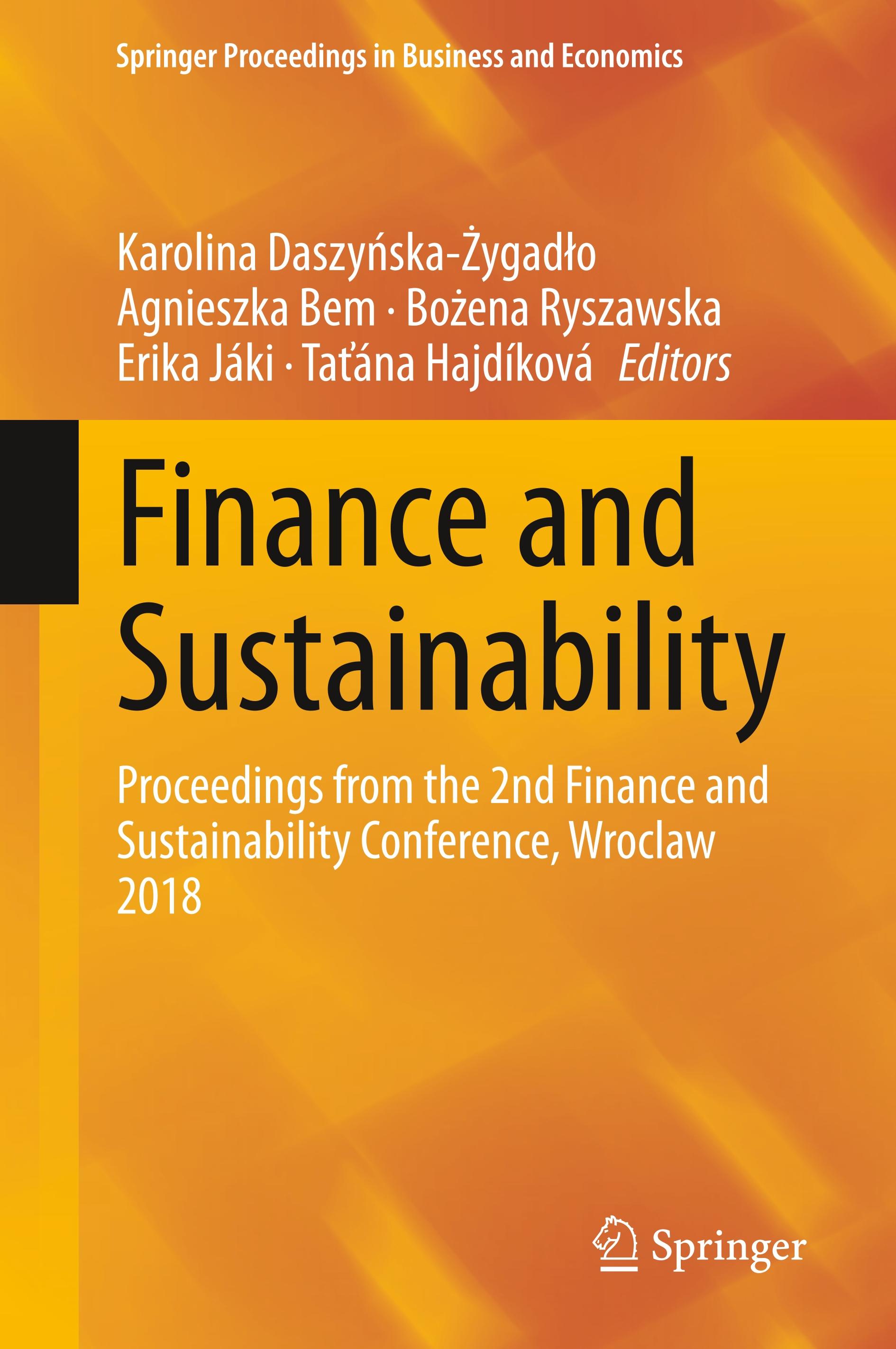 Finance and Sustainability