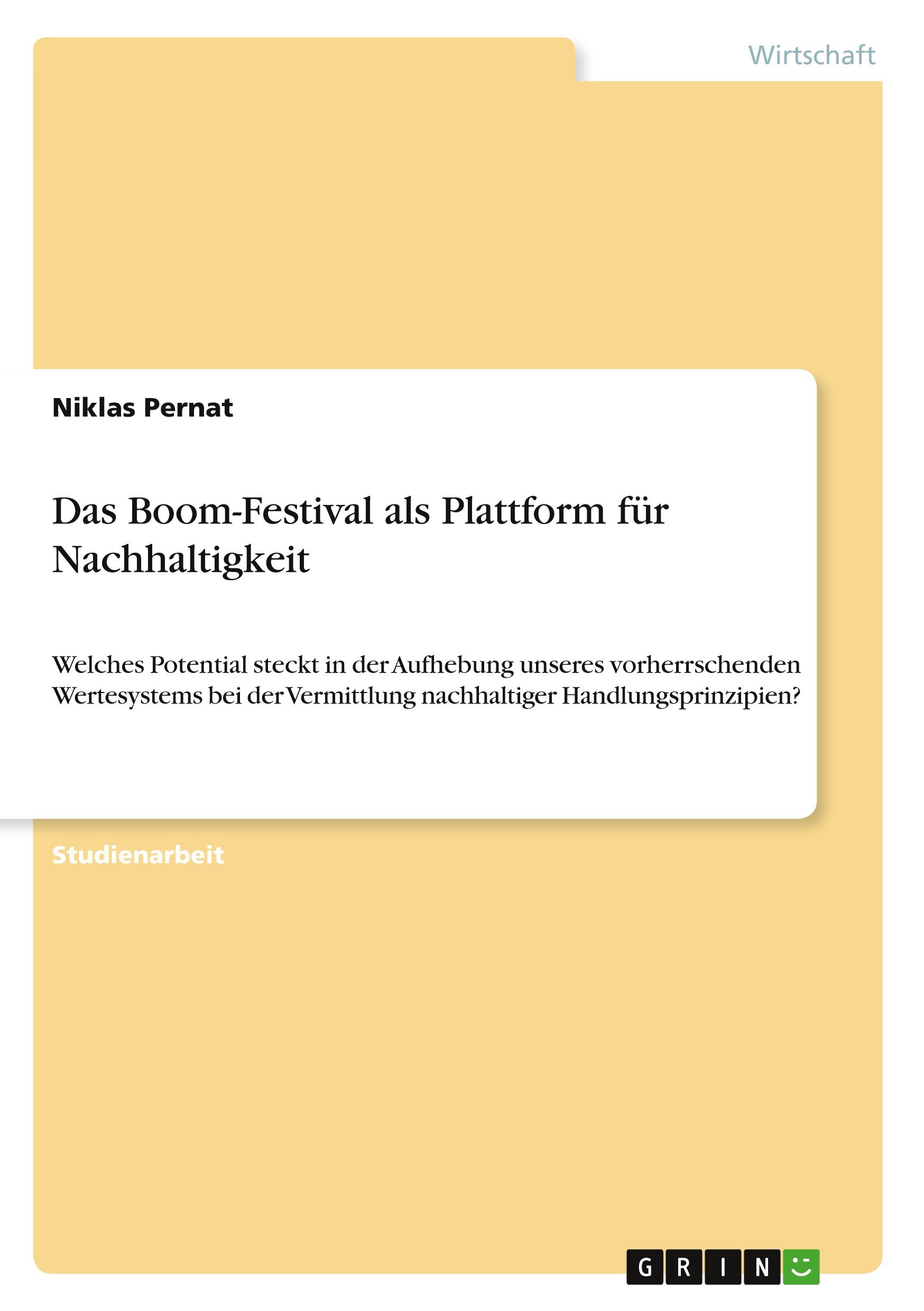 Das Boom-Festival als Plattform für Nachhaltigkeit