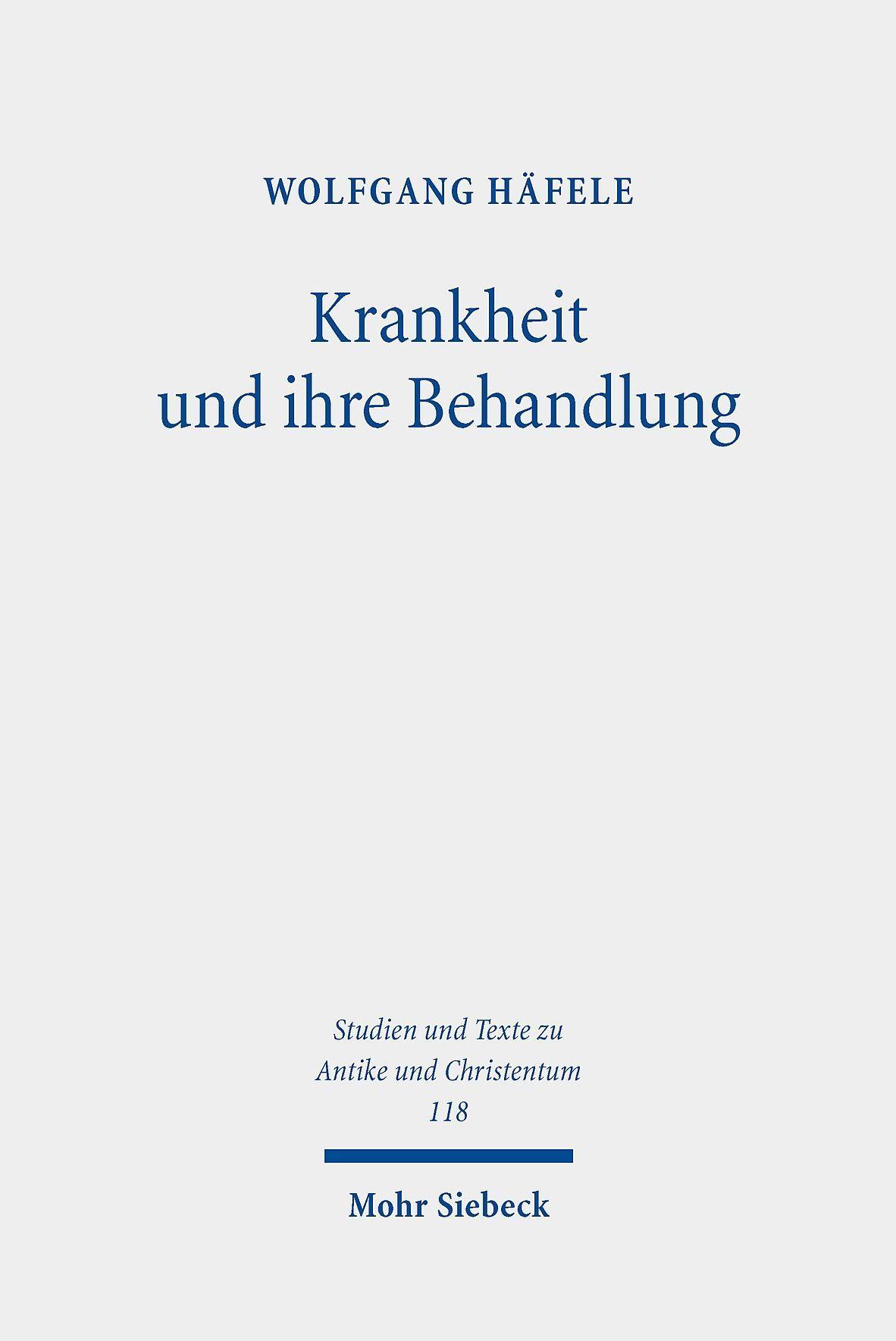 Krankheit und ihre Behandlung