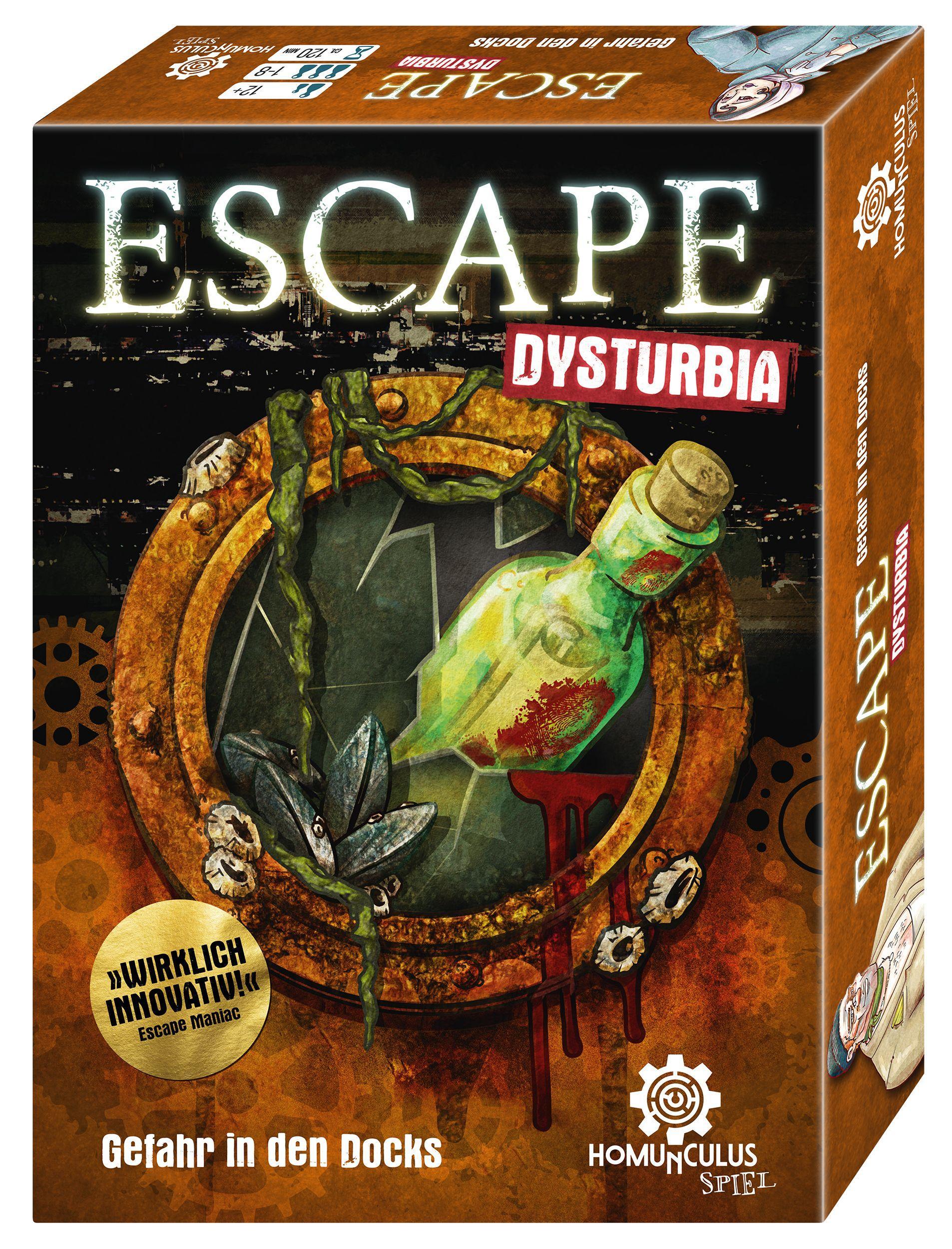 ESCAPE Dysturbia. Gefahr in den Docks