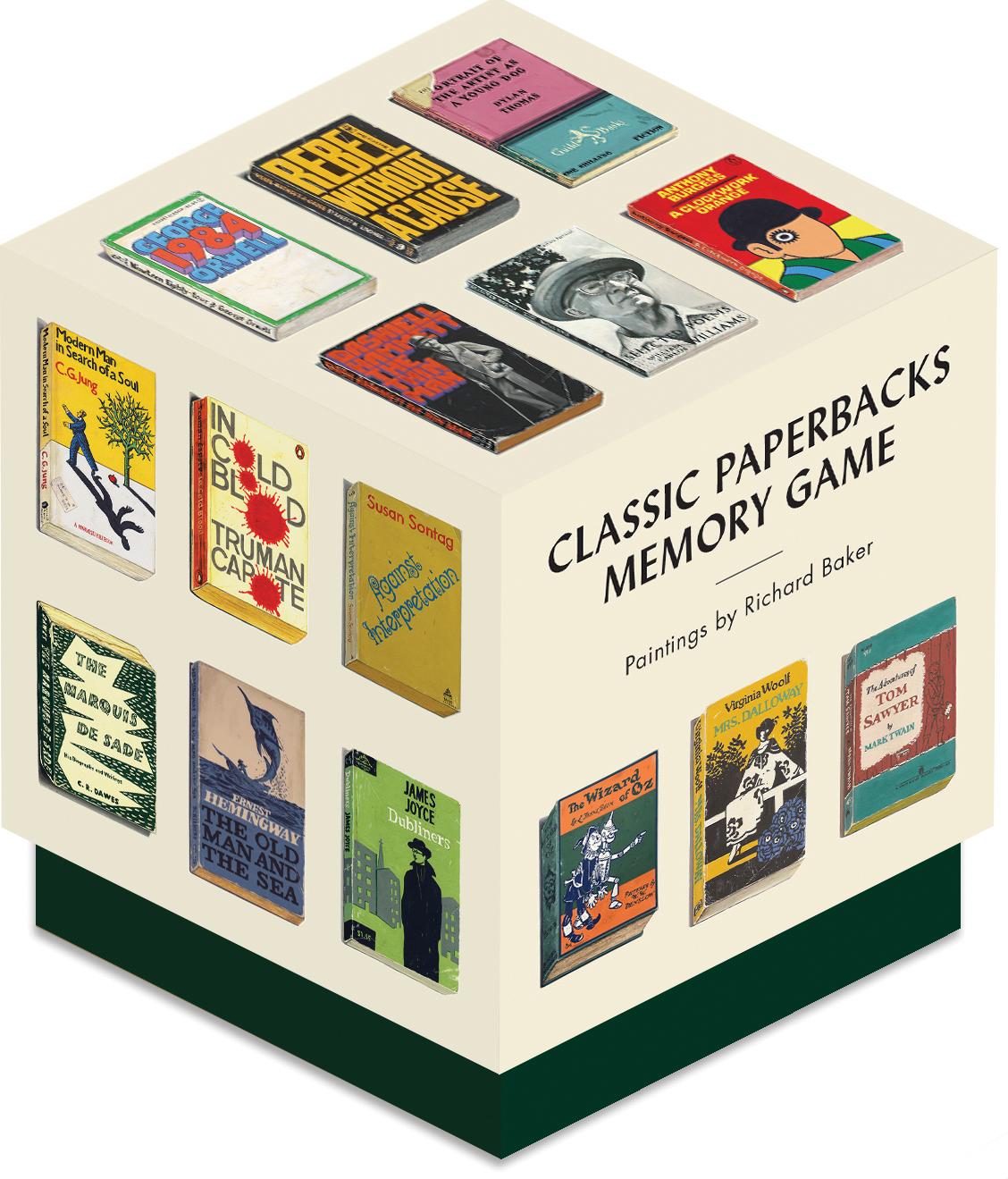 Classic Paperbacks Memory Game