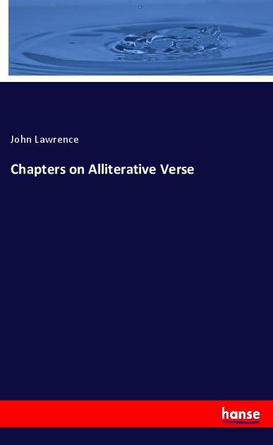 Chapters on Alliterative Verse