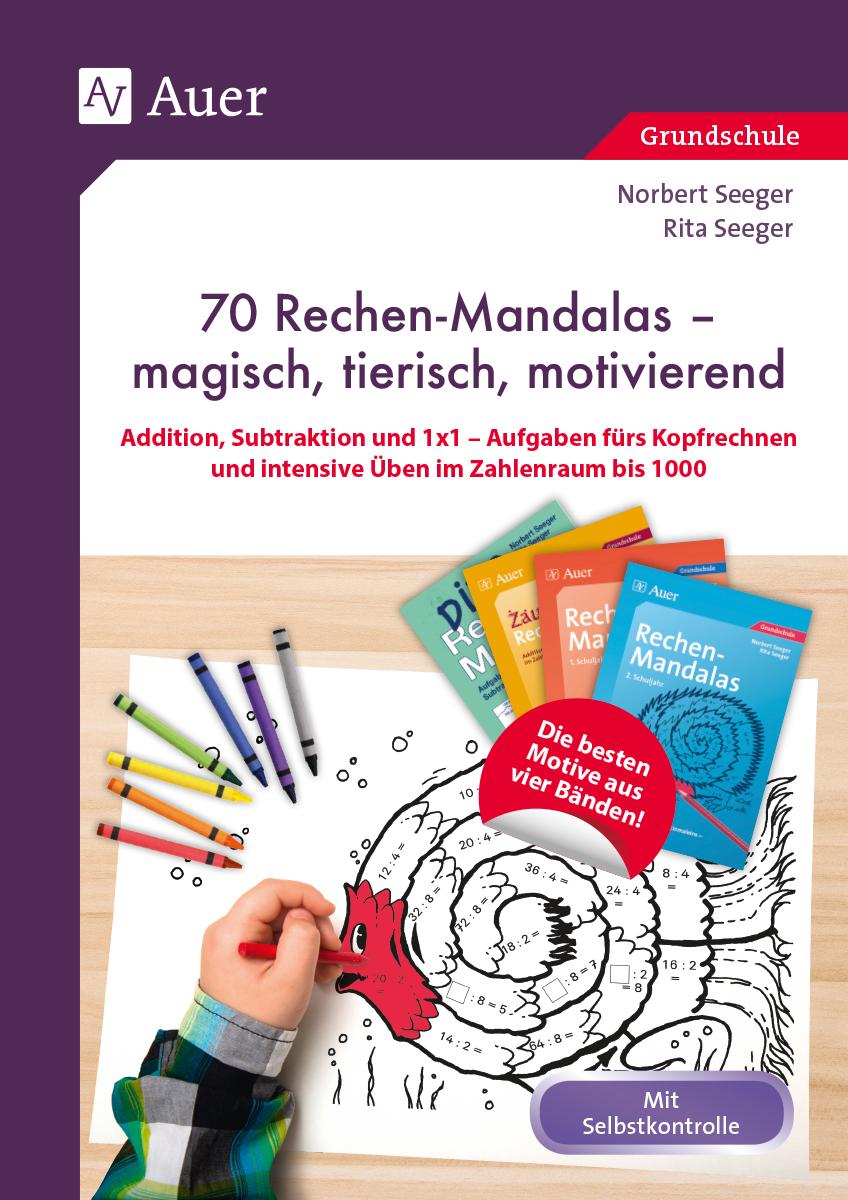 70 Rechenmandalas - magisch, tierisch, motivierend