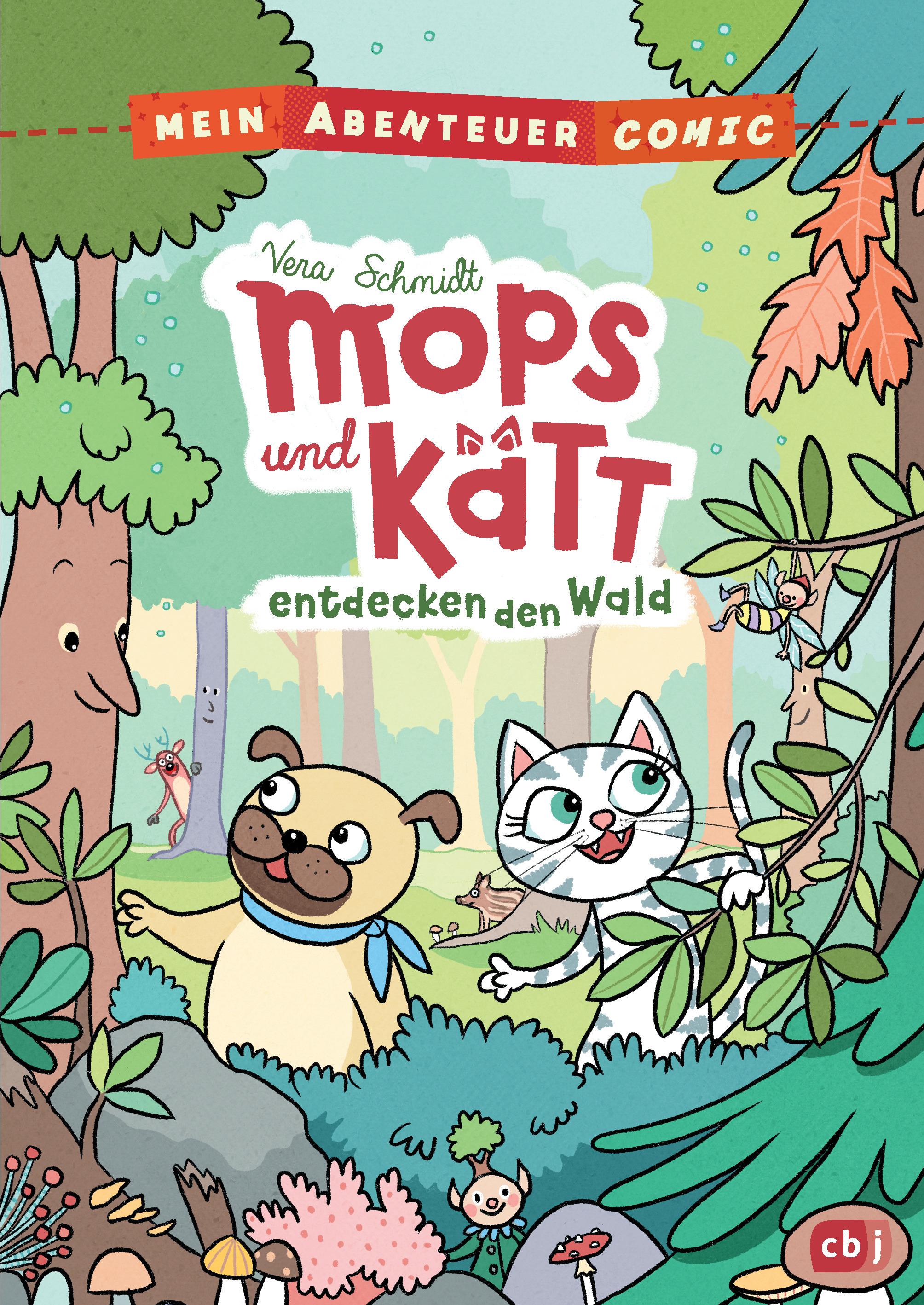 Mein Abenteuercomic - Mops und Kätt entdecken den Wald