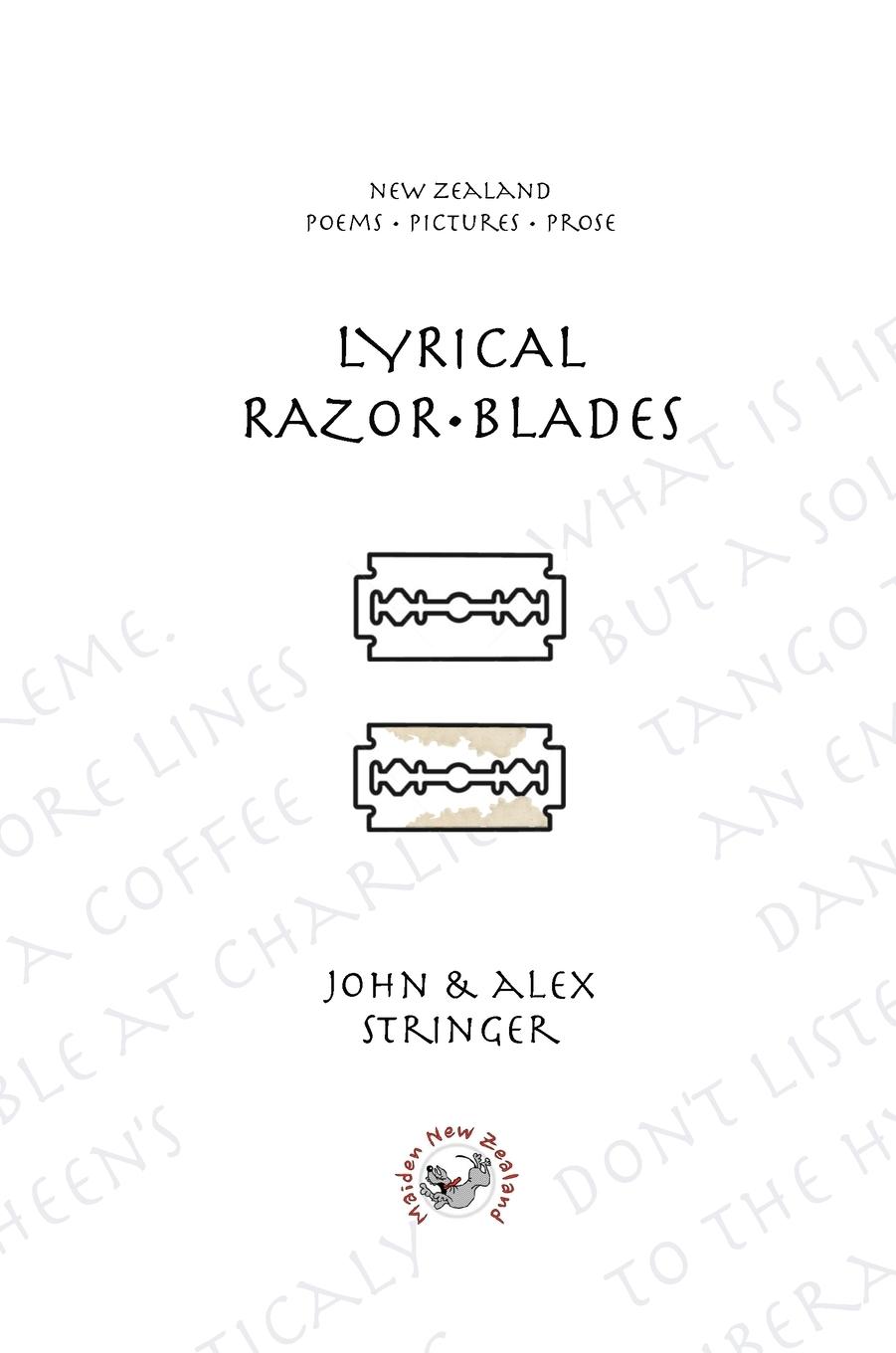 LYRICAL RAZOR BLADES