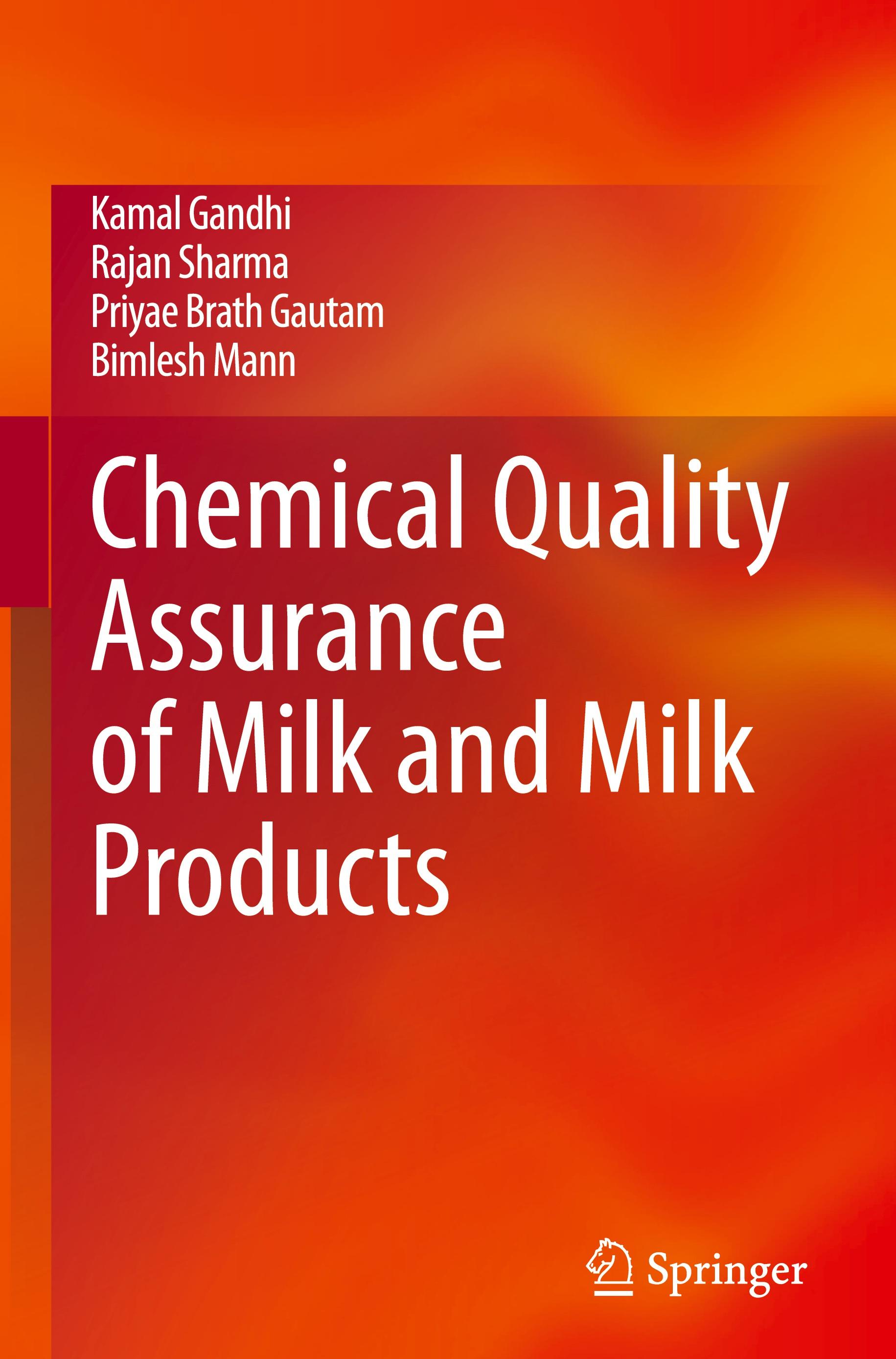 Chemical Quality Assurance of Milk and Milk Products