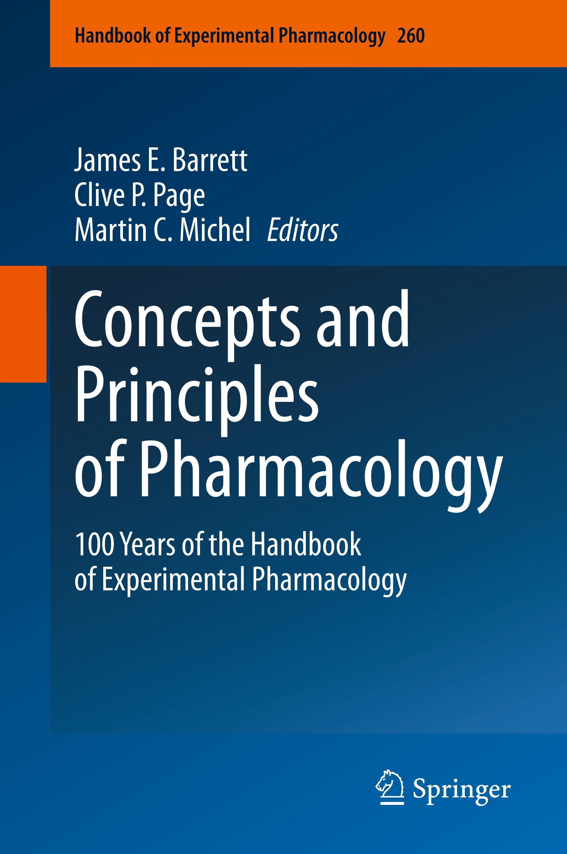 Concepts and Principles of Pharmacology