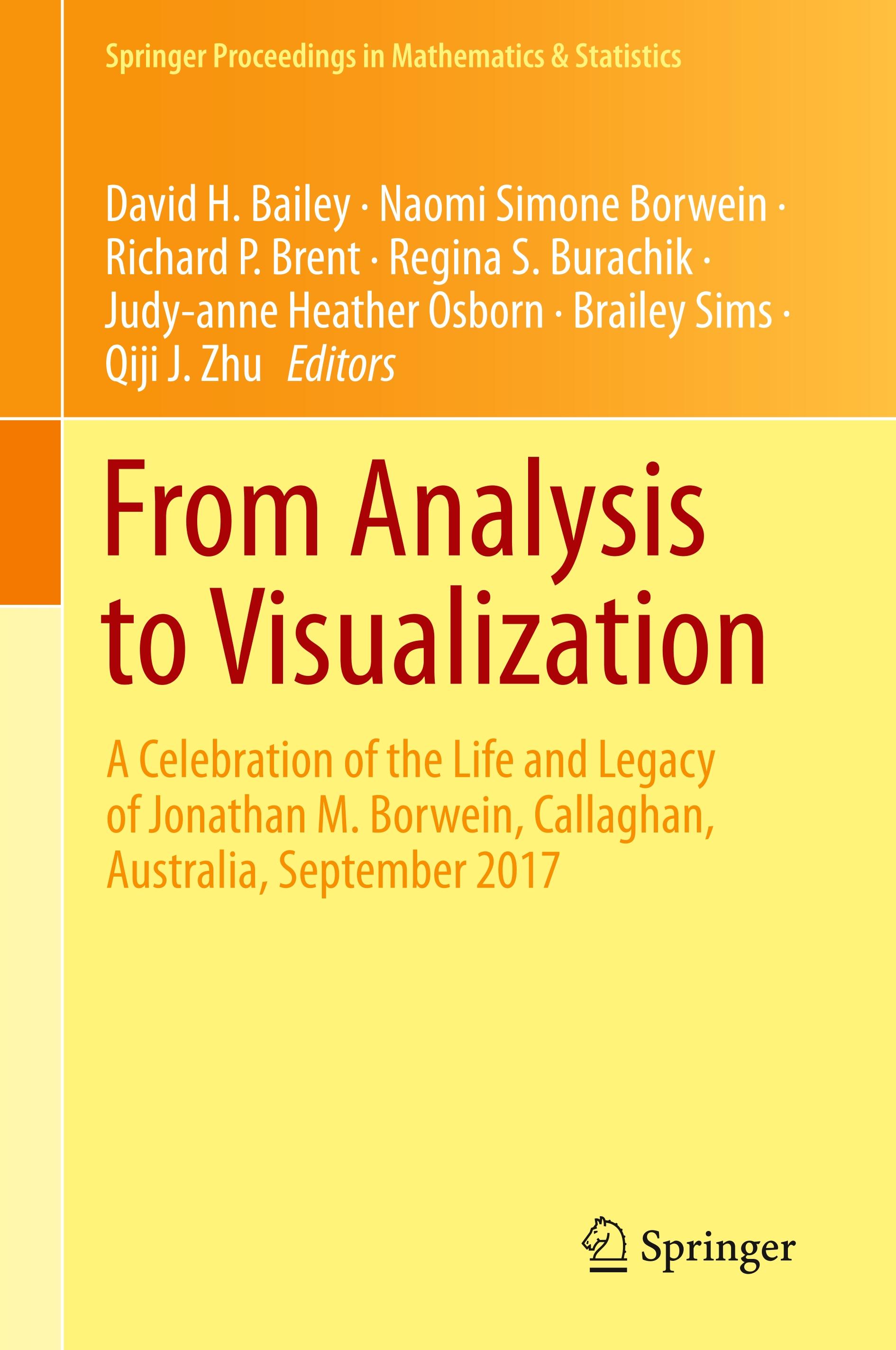 From Analysis to Visualization