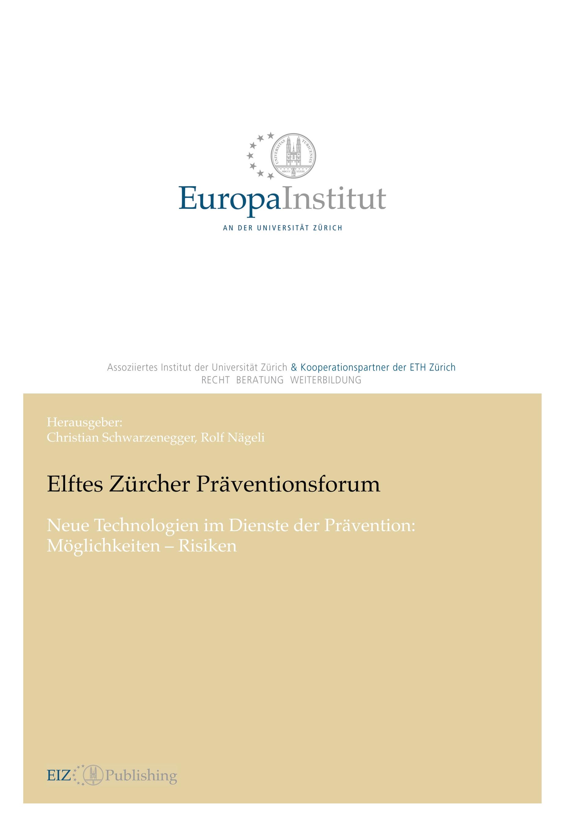 Elftes Zürcher Präventionsforum