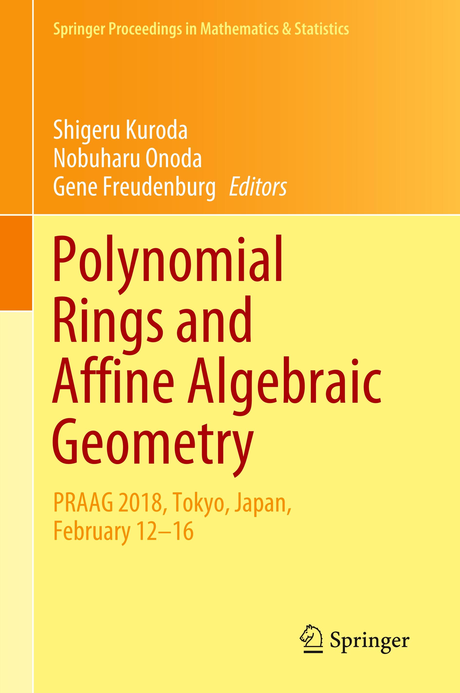 Polynomial Rings and Affine Algebraic Geometry