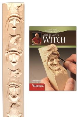 Witch Study Stick Kit (Learn to Carve Faces with Harold Enlow)