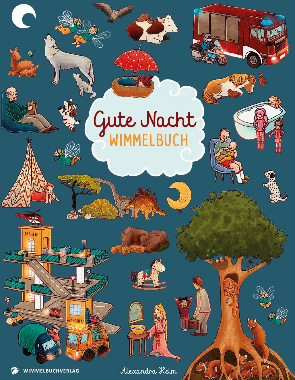 Gute Nacht Wimmelbuch ab 2 Jahren