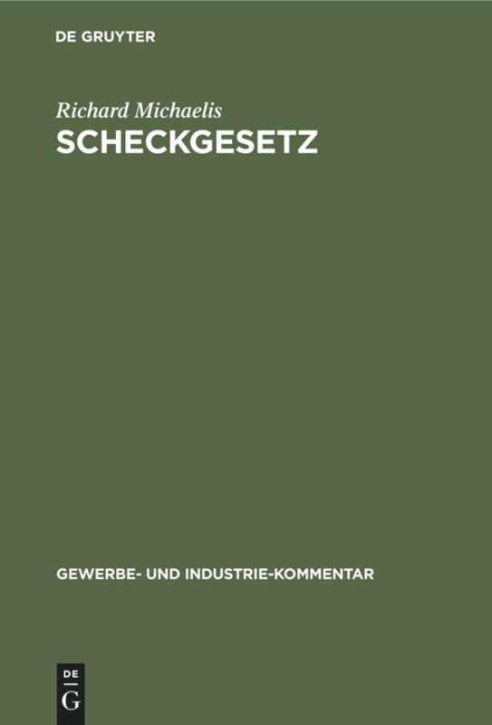 Scheckgesetz