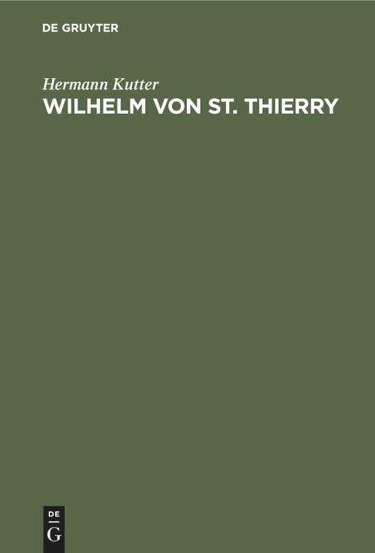 Wilhelm von St. Thierry