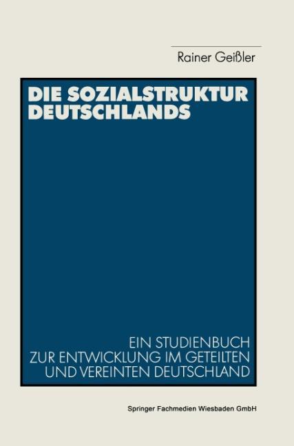 Die Sozialstruktur Deutschlands